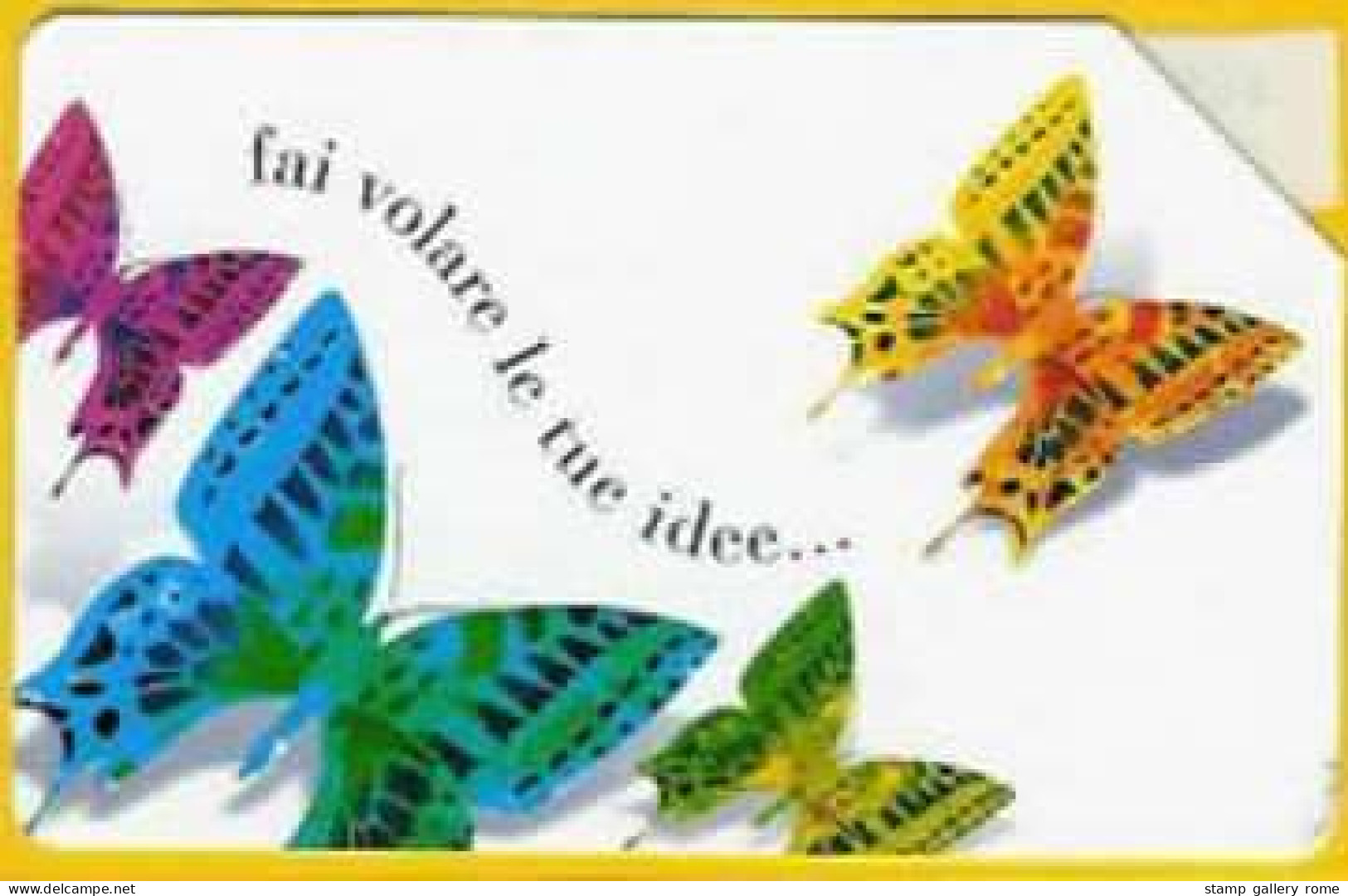 TELECOM - FAI VOLARE LE TUE IDEE - NUOVA - LIRE 5000 - GOLDEN  1457 - Public Practical Advertising