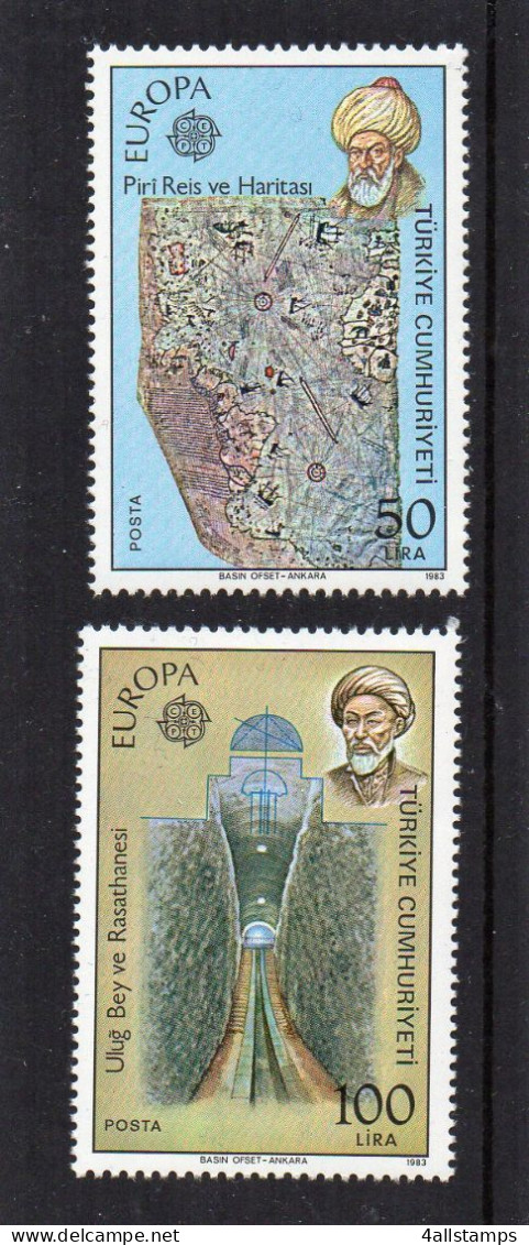 1983 TÜRKEI Mi N°2631/2632  : ** - MNH - NEUF - POSTFRISCH - POSTFRIS - 1983