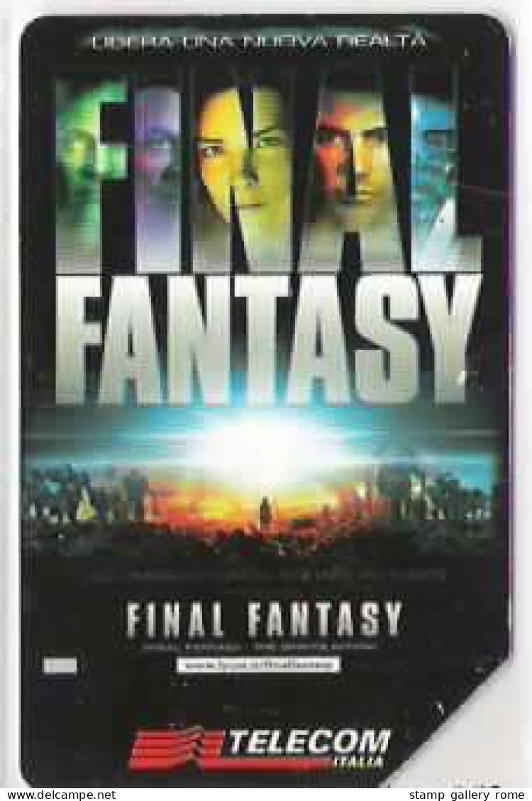 TELECOM - FINAL FANTASY - USATA - LIRE 5000 - GOLDEN  1465 - Public Practical Advertising