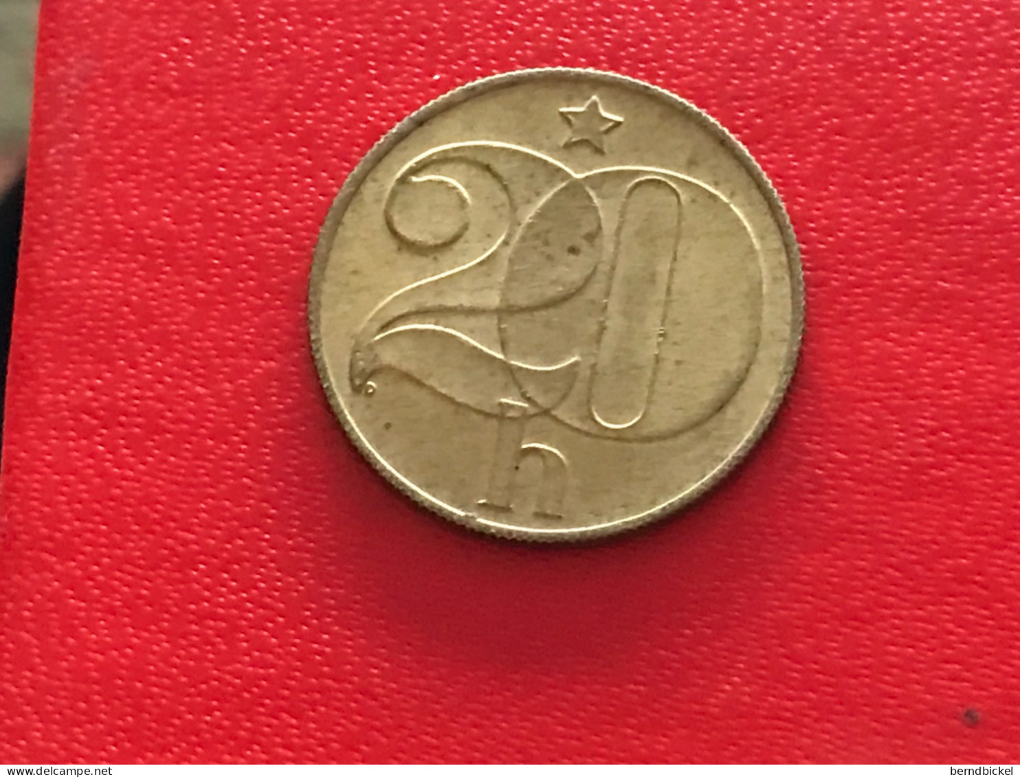 Münze Münzen Umlaufmünze Tschechoslowakei 20 Heller 1985 - Checoslovaquia