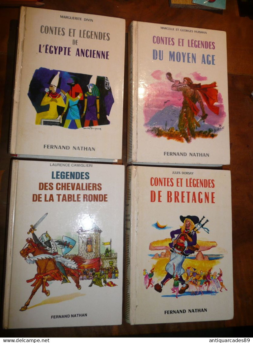 CONTES ET LEGENDES 4 Volumes - Cuentos