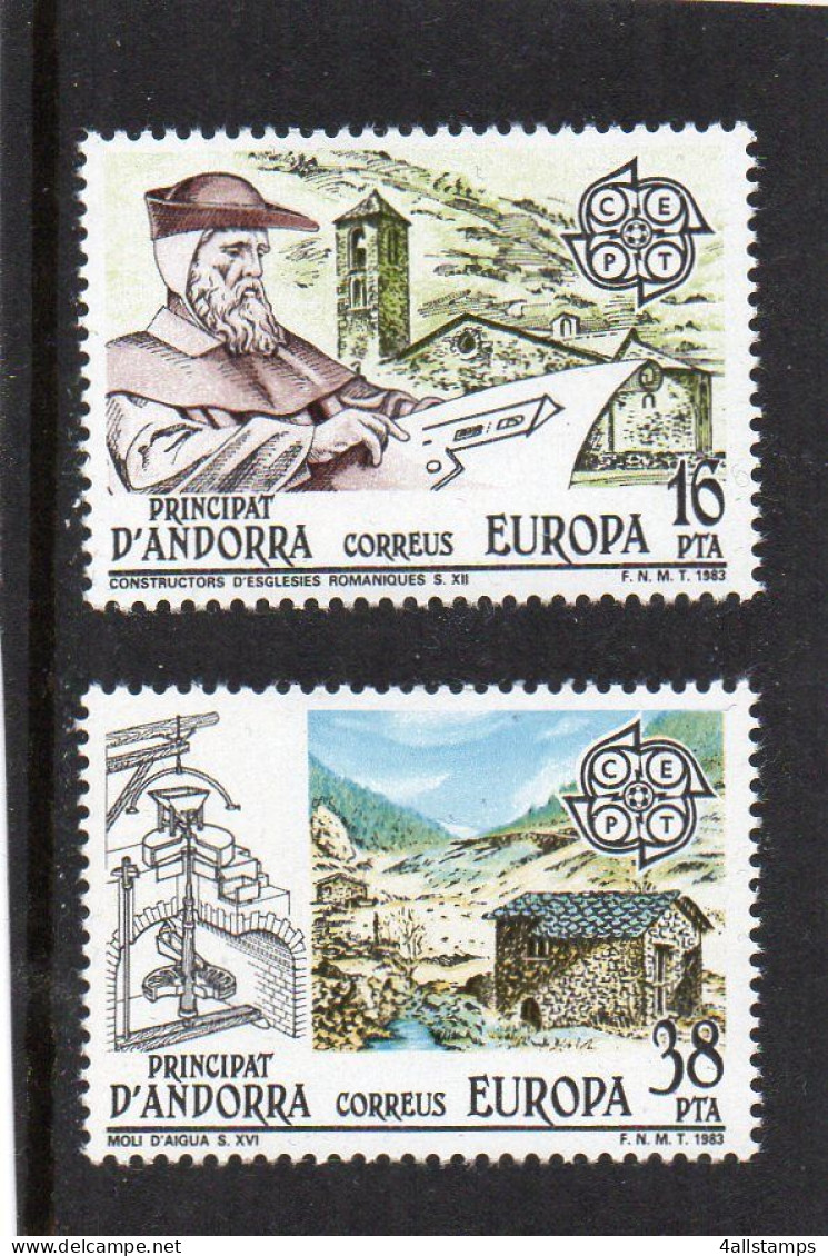 1983 SPAANS ANDORRA  : ** - MNH - NEUF - POSTFRISCH - POSTFRIS - 1983