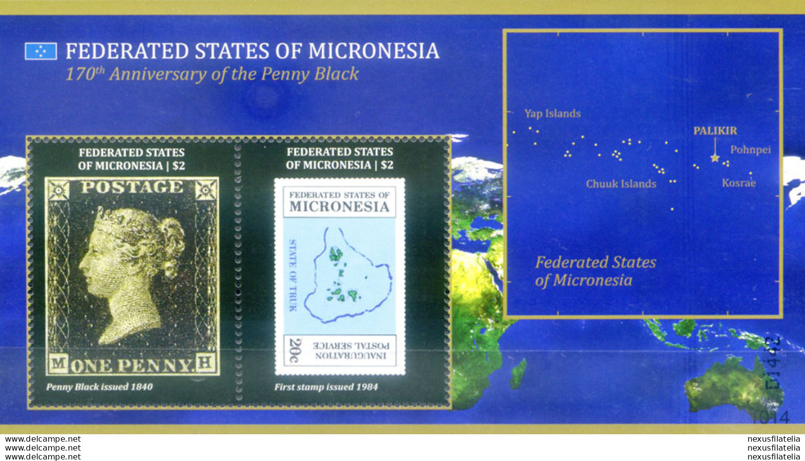 Prime Emissioni Di Francobolli 2010. - Micronésie