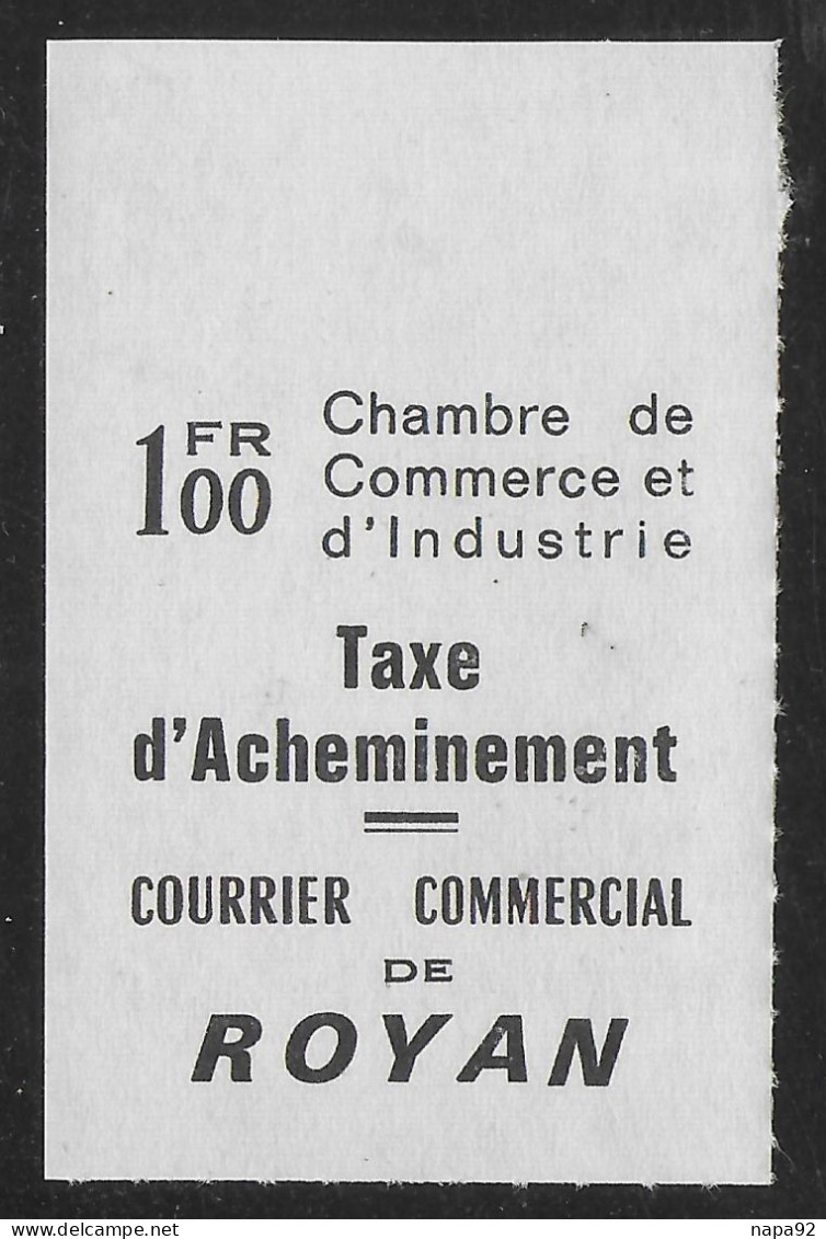 FRANCE 1974 - GREVES DES PTT - ROYAN - MAURY 27 - BDF HAUT - Autres & Non Classés