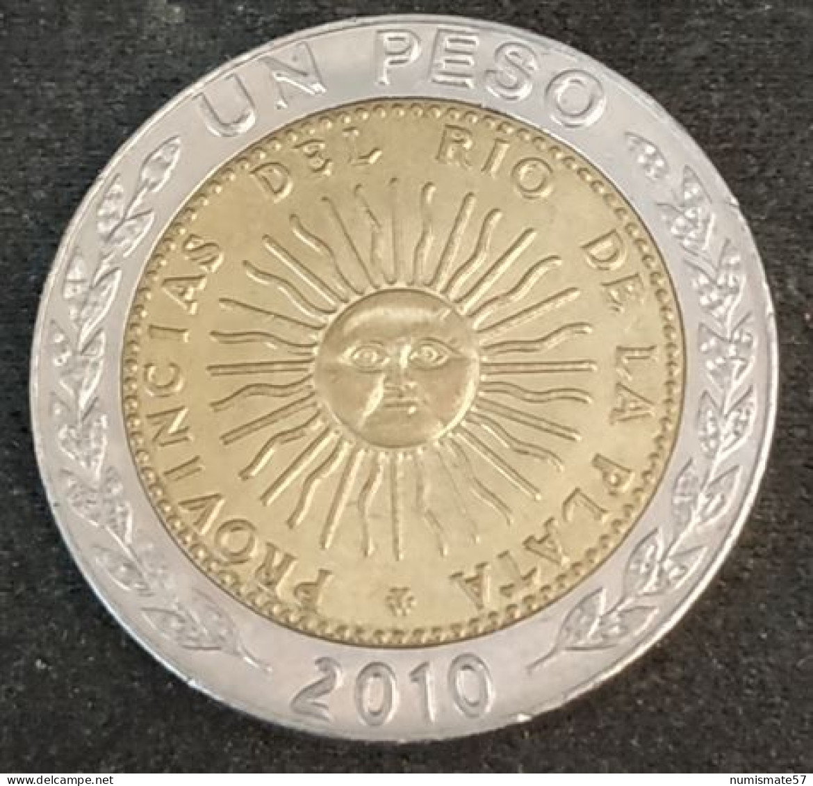 ARGENTINE - ARGENTINA - 1 PESO 2010 E ( Italy Mint ) - KM 112.1 - Argentinië