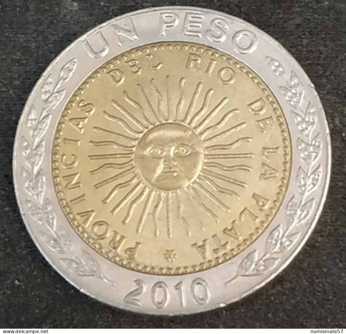 ARGENTINE - ARGENTINA - 1 PESO 2010 E ( Italy Mint ) - KM 112.1 - Argentina