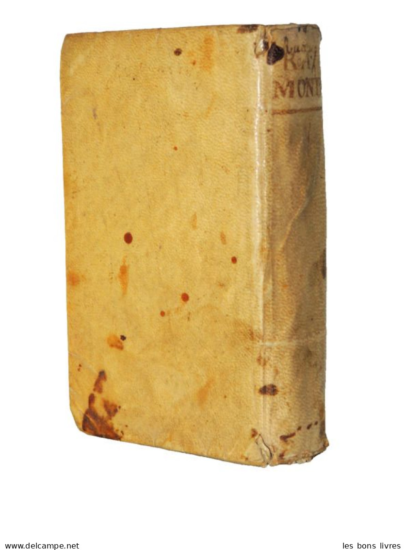 Rare. 1669. Ex Manuscrit De Jean De La Fontaine. Caroli De La Rue. Idyllia. - Antes De 18avo Siglo
