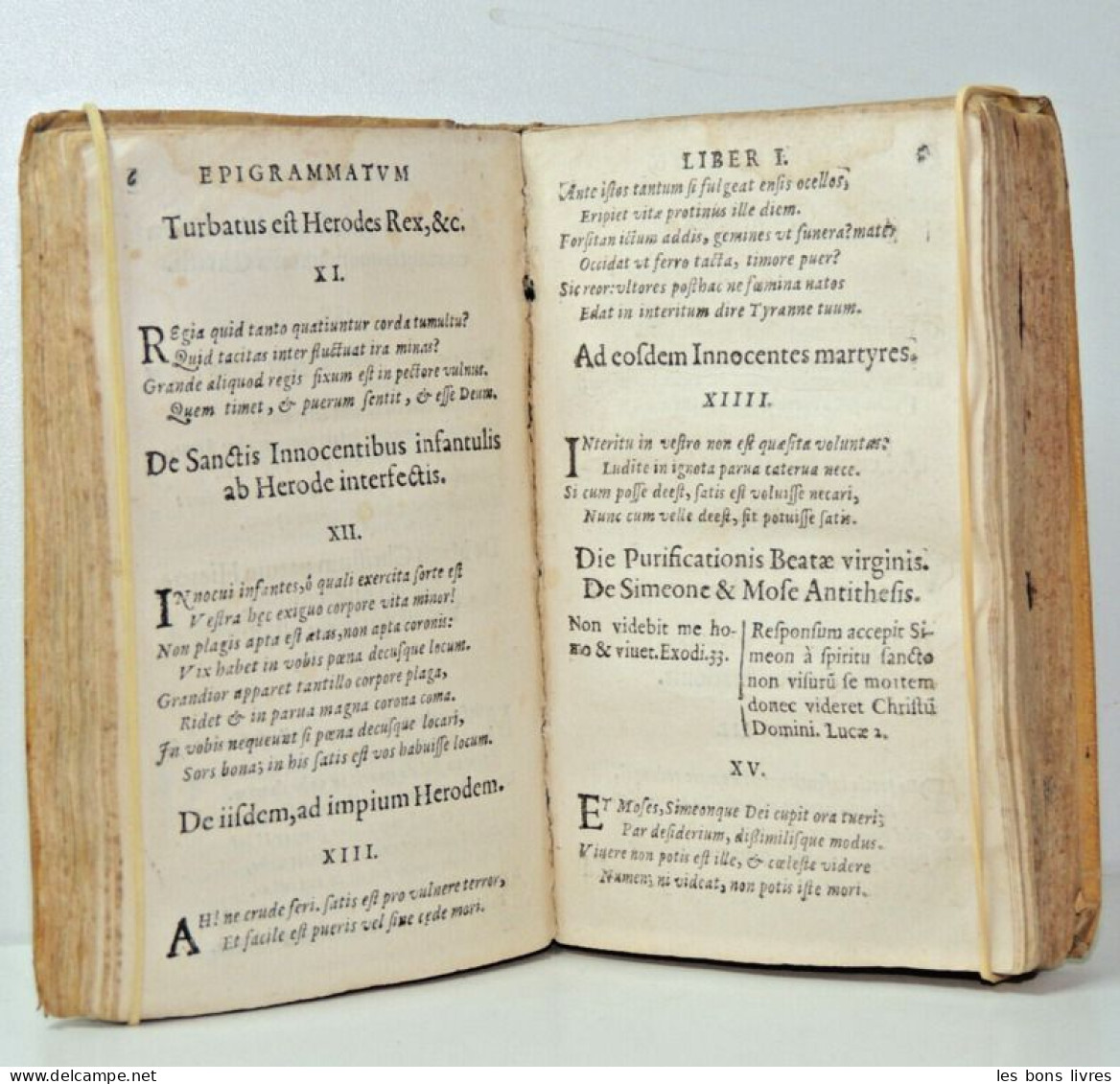 Rare. 1669. Ex manuscrit de Jean de la Fontaine. Caroli de la Rue. Idyllia.