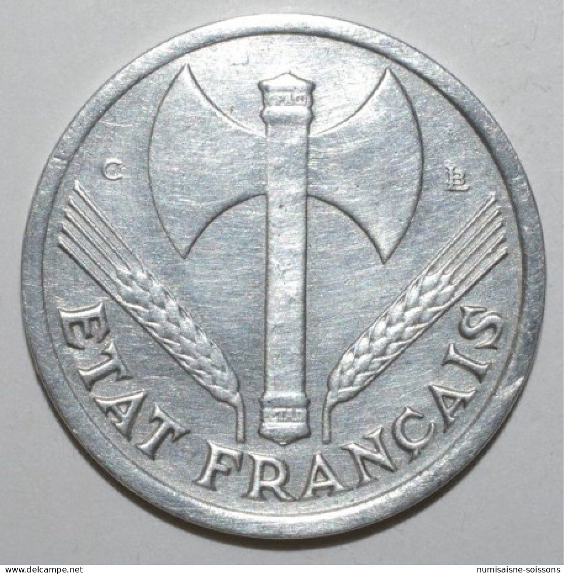 GADOURY 471 - 1 FRANC 1944 C TYPE BAZOR - SUP - KM 885a.3 - 1 Franc