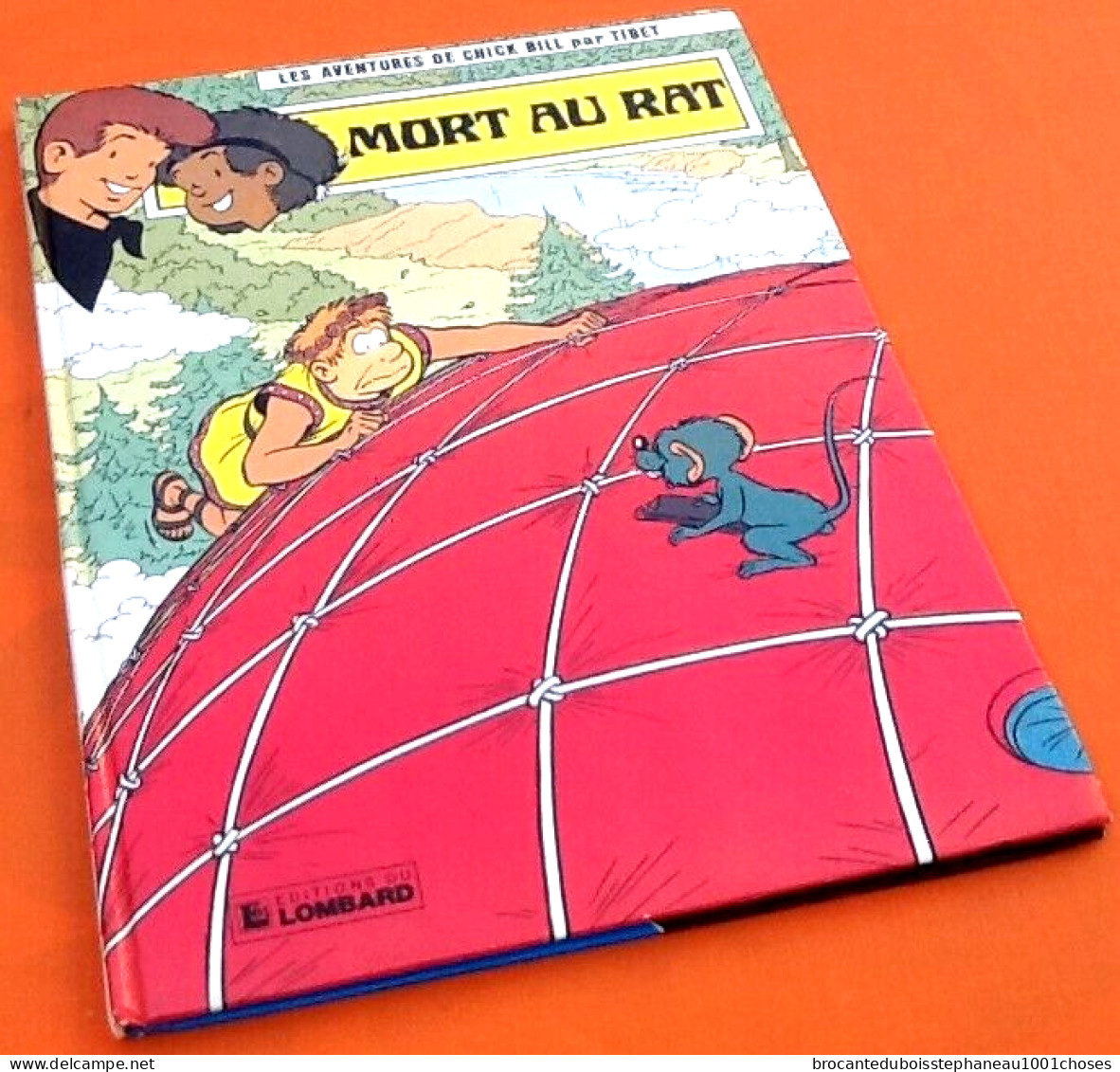 BD  Les Aventures de Chick Bill  Par Tibet  Mort au Rat (1983)