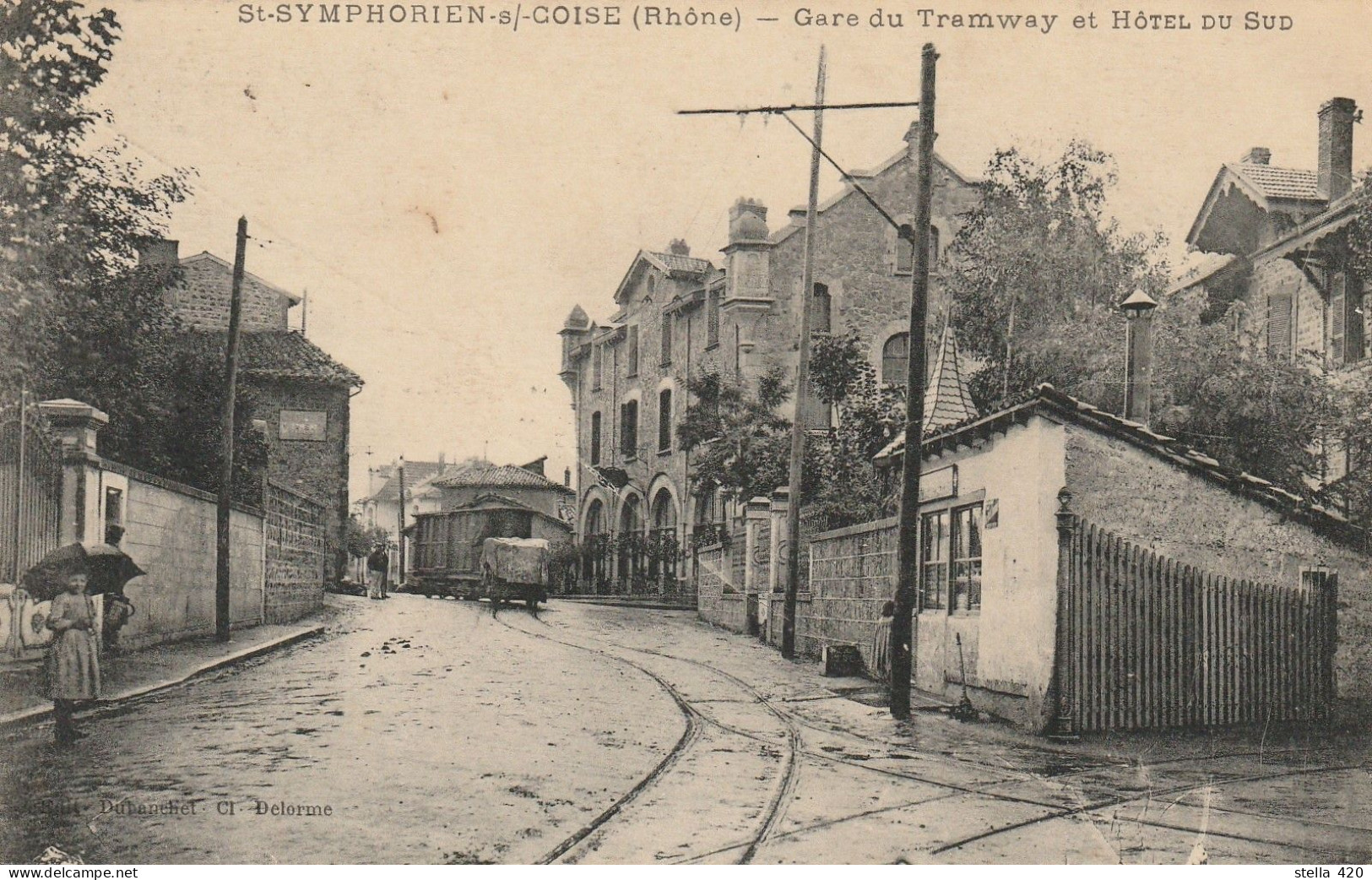 ST SYMPHORIEN SUR COISE    GARE - Saint-Symphorien-sur-Coise