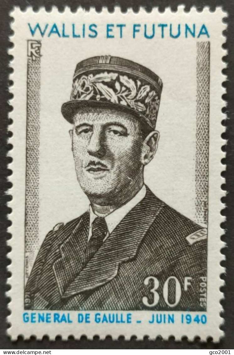 WALLIS ET FUTUNA / YT 180 / HISTOIRE - CELEBRITE - GENERAL CHARLES DE GAULLE / NEUF ** / MNH - Neufs