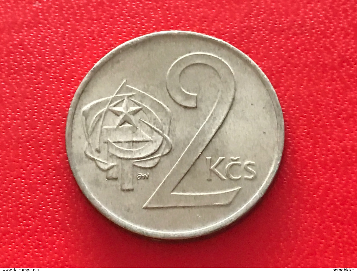 Münze Münzen Umlaufmünze Tschechoslowakei 2 Kronen 1972 - Czechoslovakia