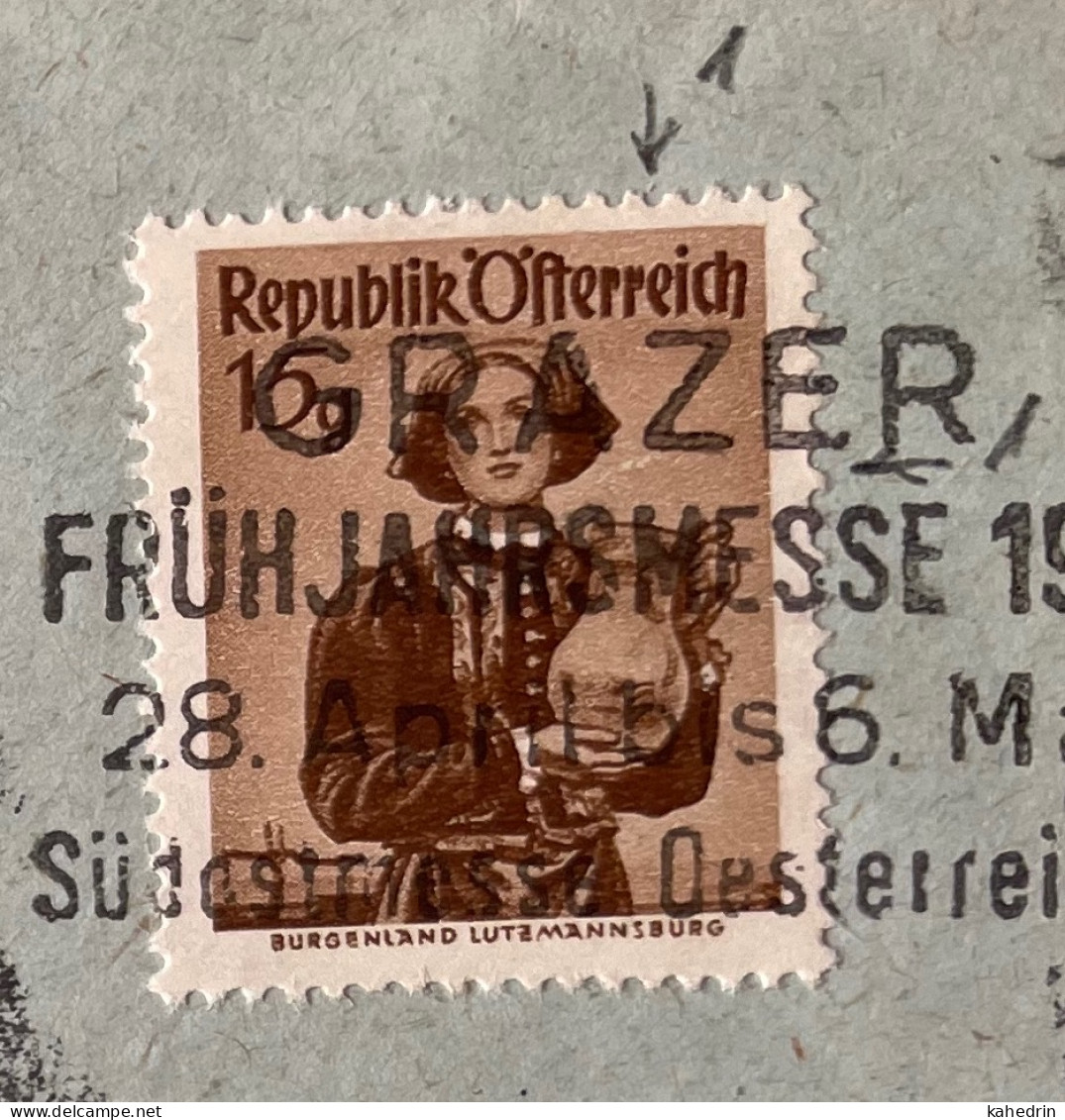 Österreich / Austria 1951, Plattenfehler / Druckzufälligkeit Mi. # 896: Helle Stelle Rechts Neben Haube - Variétés & Curiosités