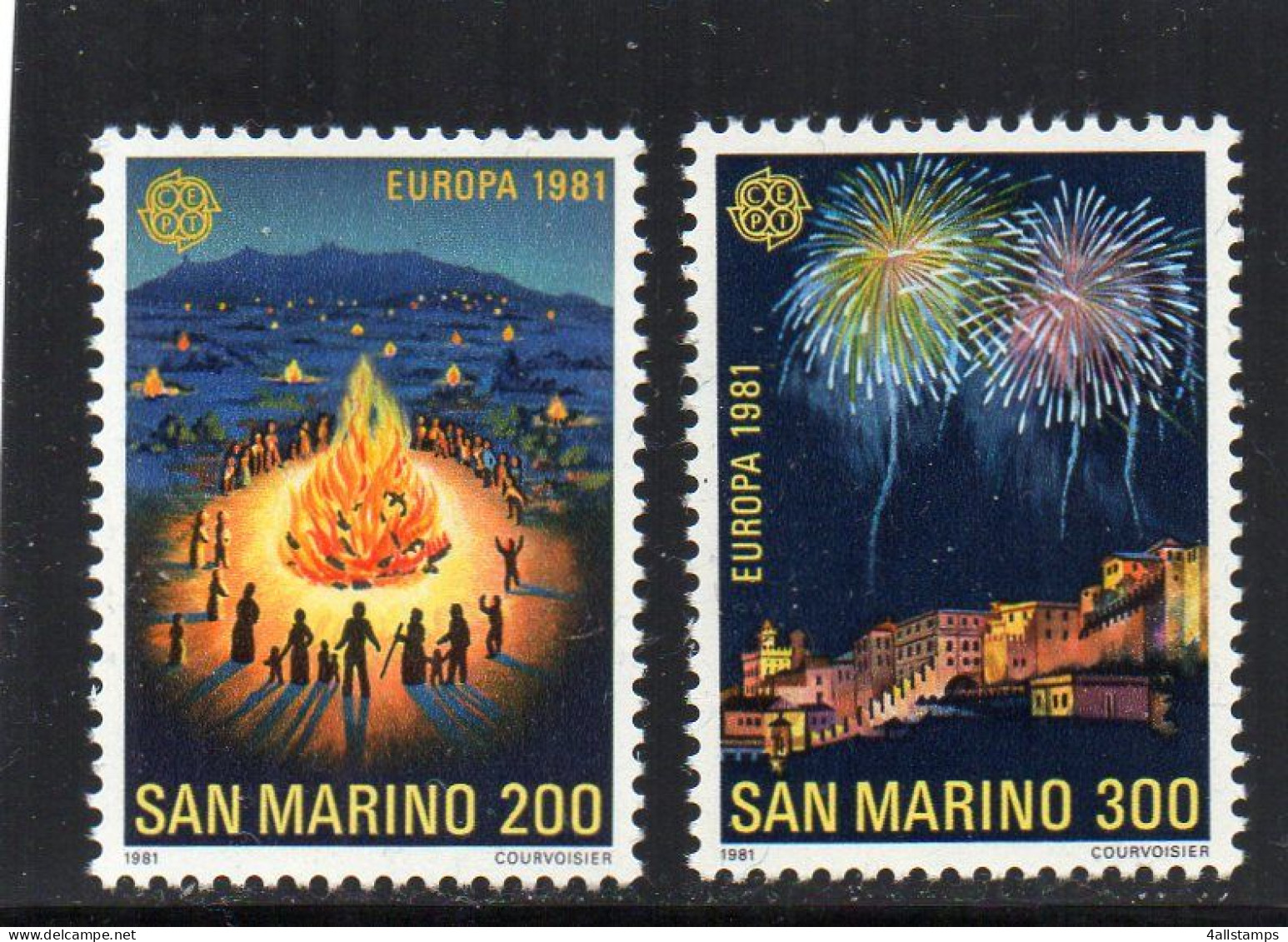 1981 SAN MARINO Mi N° 1225/1226 : ** - MNH - NEUF - POSTFRISCH - POSTFRIS - 1981