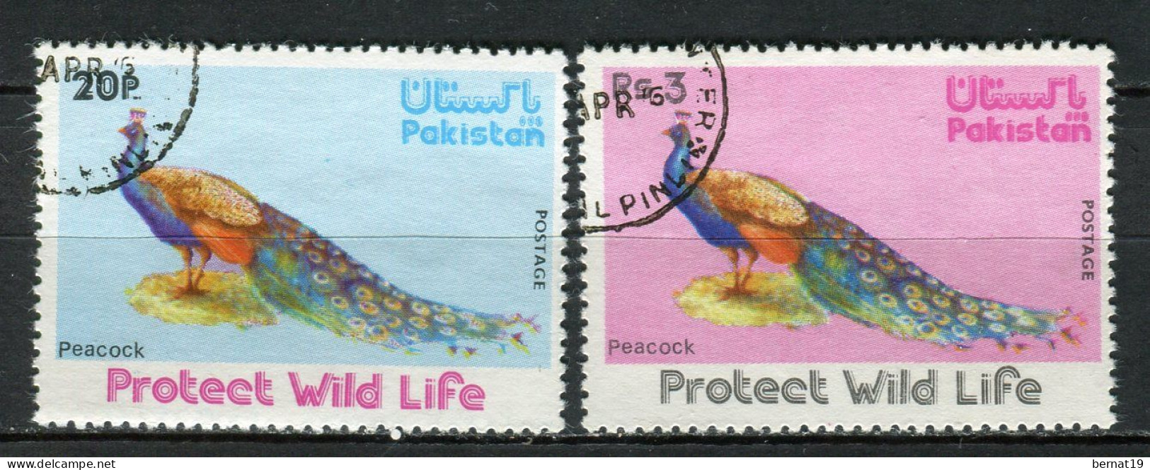 Pakistán 1976. Yvert 401-02 Usado. - Pakistan