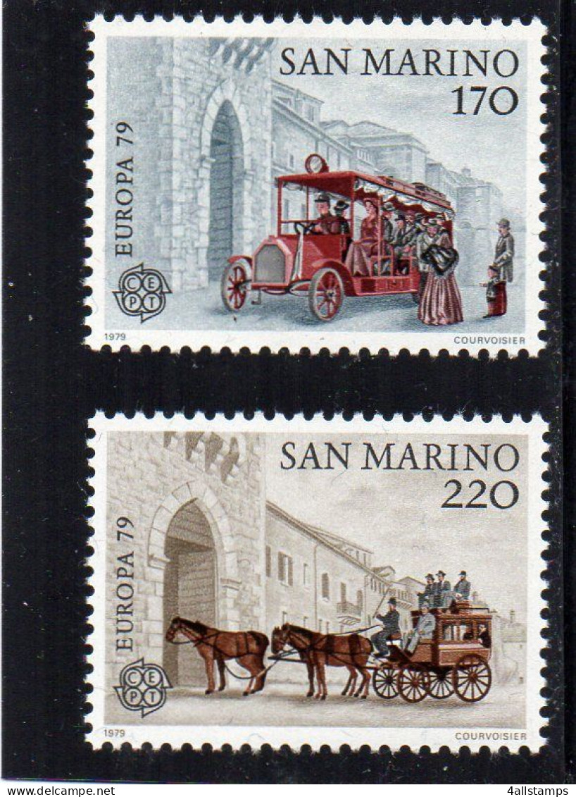 1979 SAN MARINO Mi N° 1172/1173  : ** - MNH - NEUF - POSTFRISCH - POSTFRIS - 1979