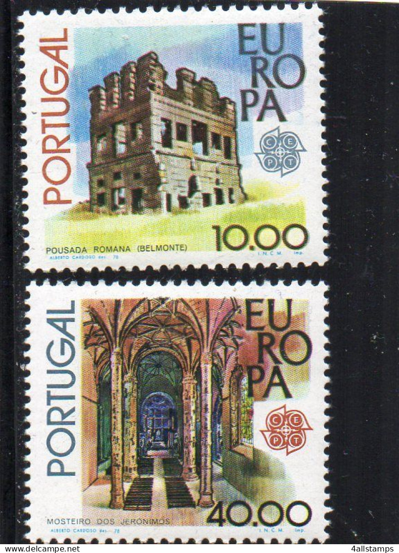 1978 PORTUGAL Mi N° 1403/1404 : ** - MNH - NEUF - POSTFRISCH - POSTFRIS - 1978