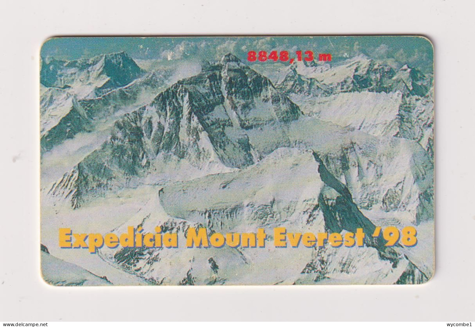 SLOVAKIA  - Mount Everest Chip Phonecard - Slowakei