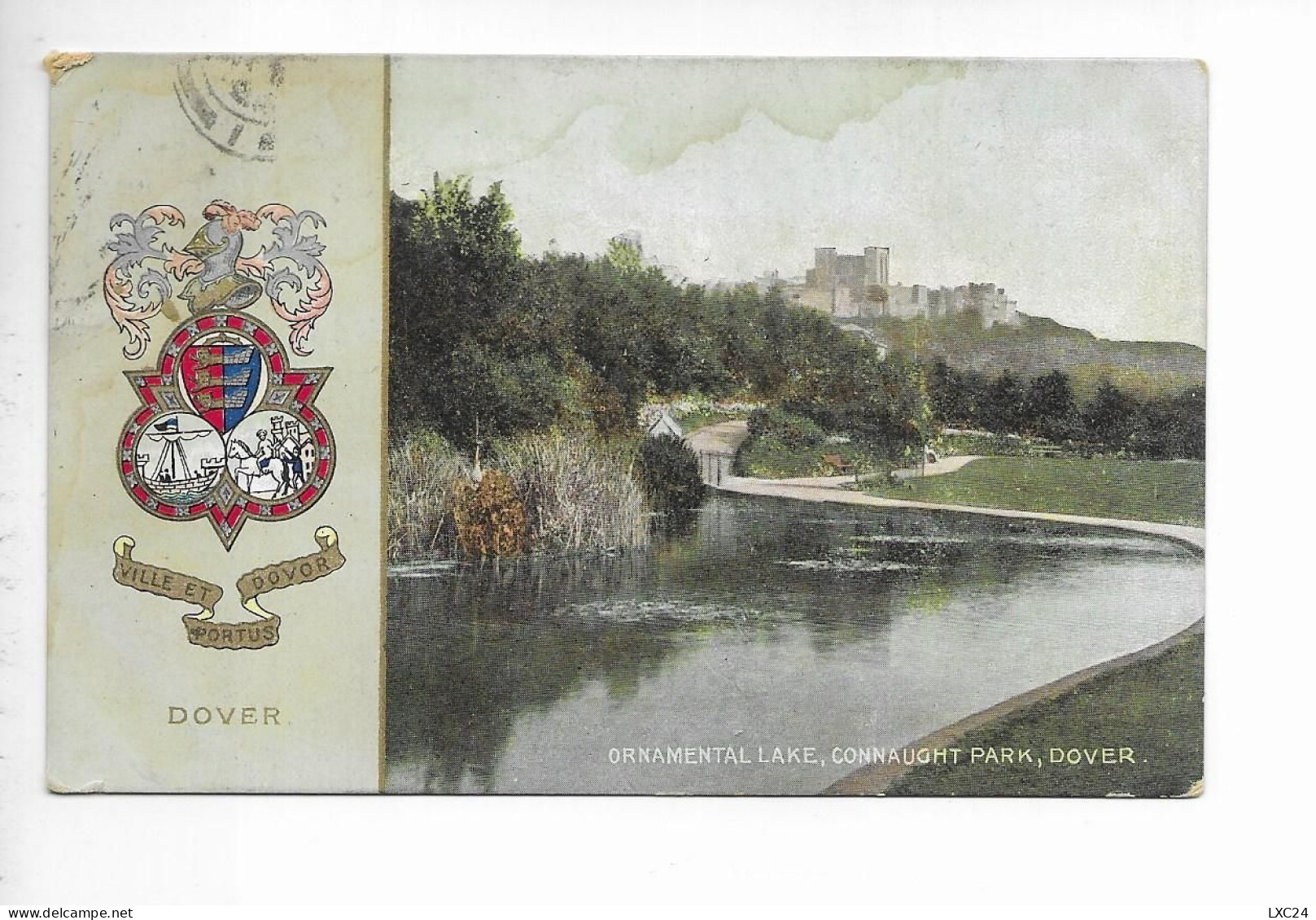 ORNAMENTAL LAKE. CONNAUGHT PARK. DOVER. - Dover