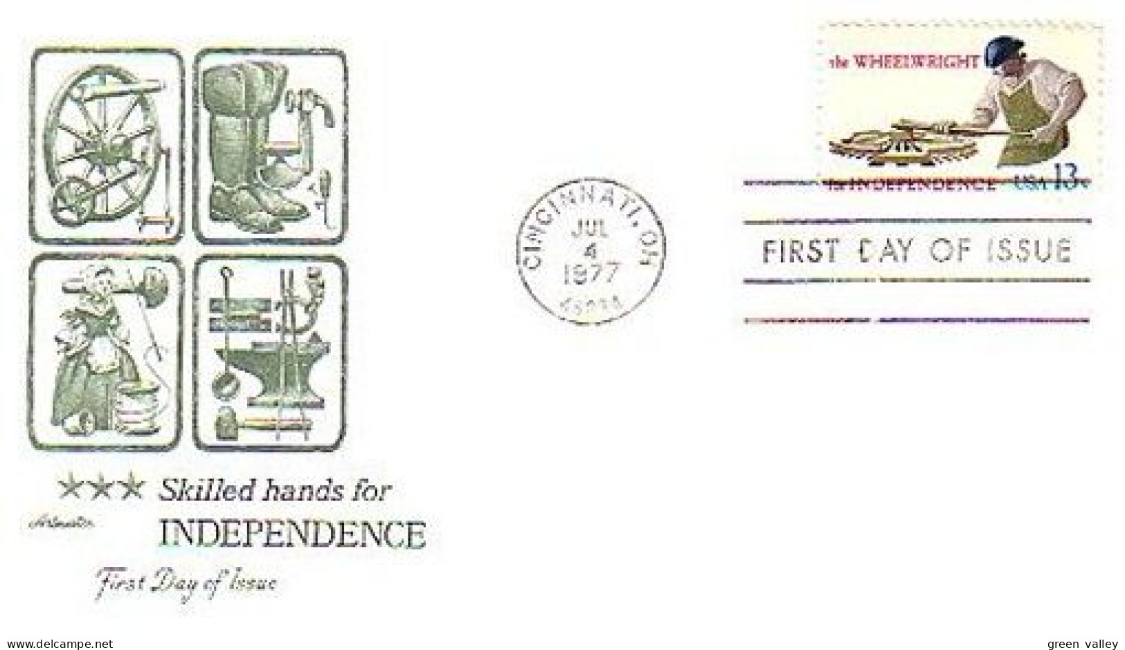 USA WheelWright Iron Blacksmith Forgeron Fer Charretier FDC ( A60 701) - Minerals