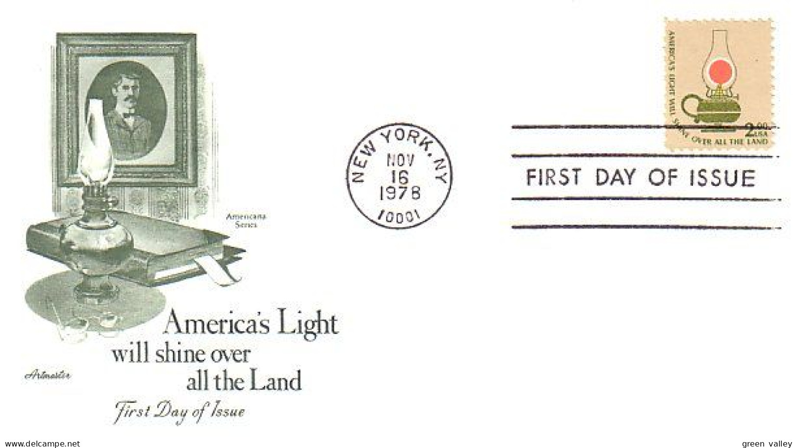 USA FDC $2.00 America's Light ( A61 477) - 1971-1980
