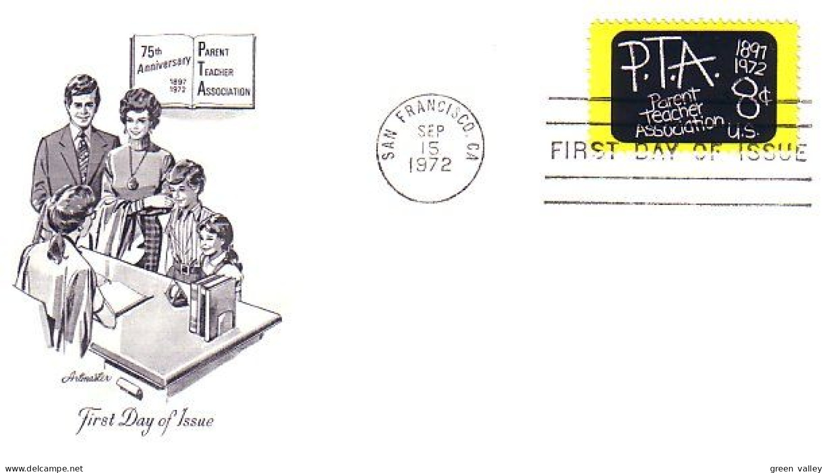 USA FDC PTA ( A61 348) - 1971-1980