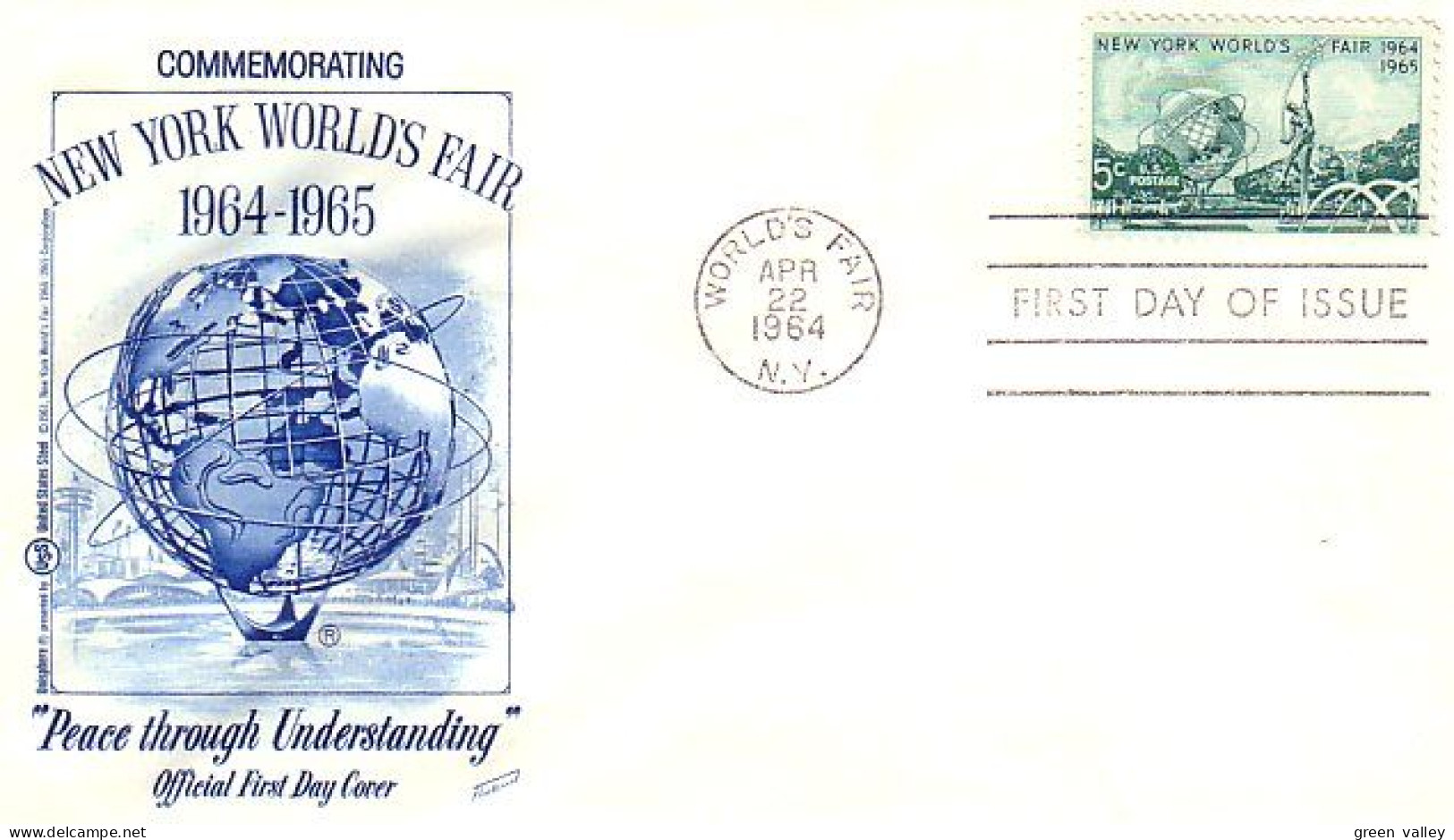 USA FDC New York World Fair ( A61 283a) - 1961-1970