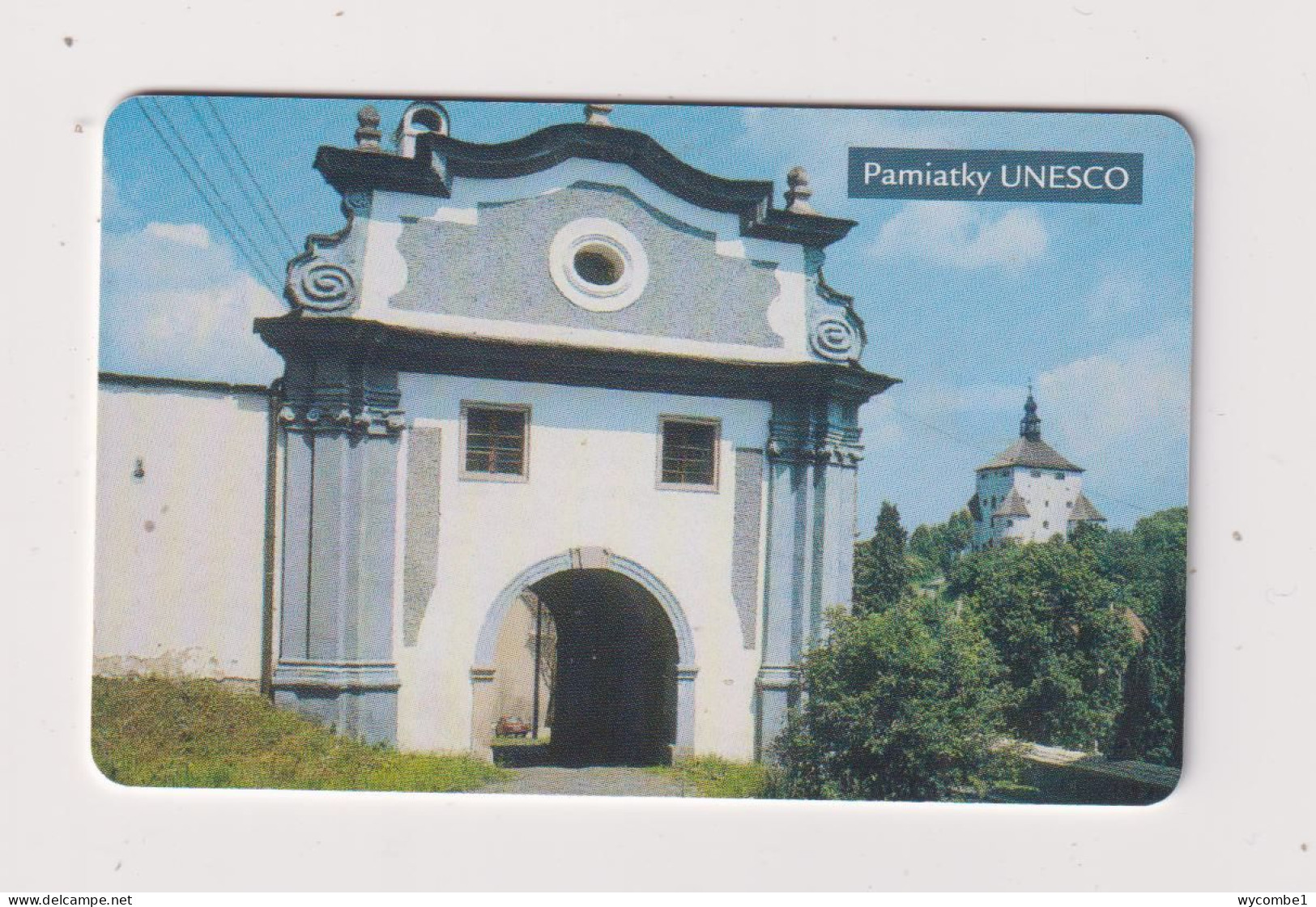 SLOVAKIA  - UNESCO Heritage Site Chip Phonecard - Eslovaquia