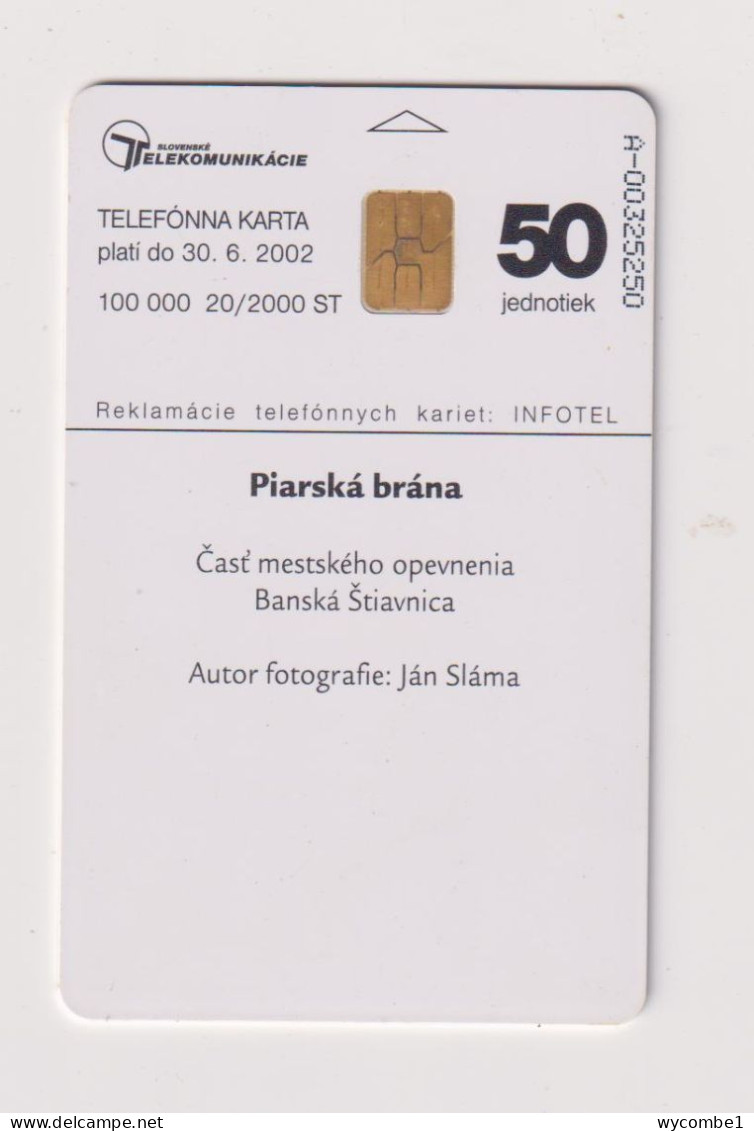 SLOVAKIA  - UNESCO Heritage Site Chip Phonecard - Slovakia