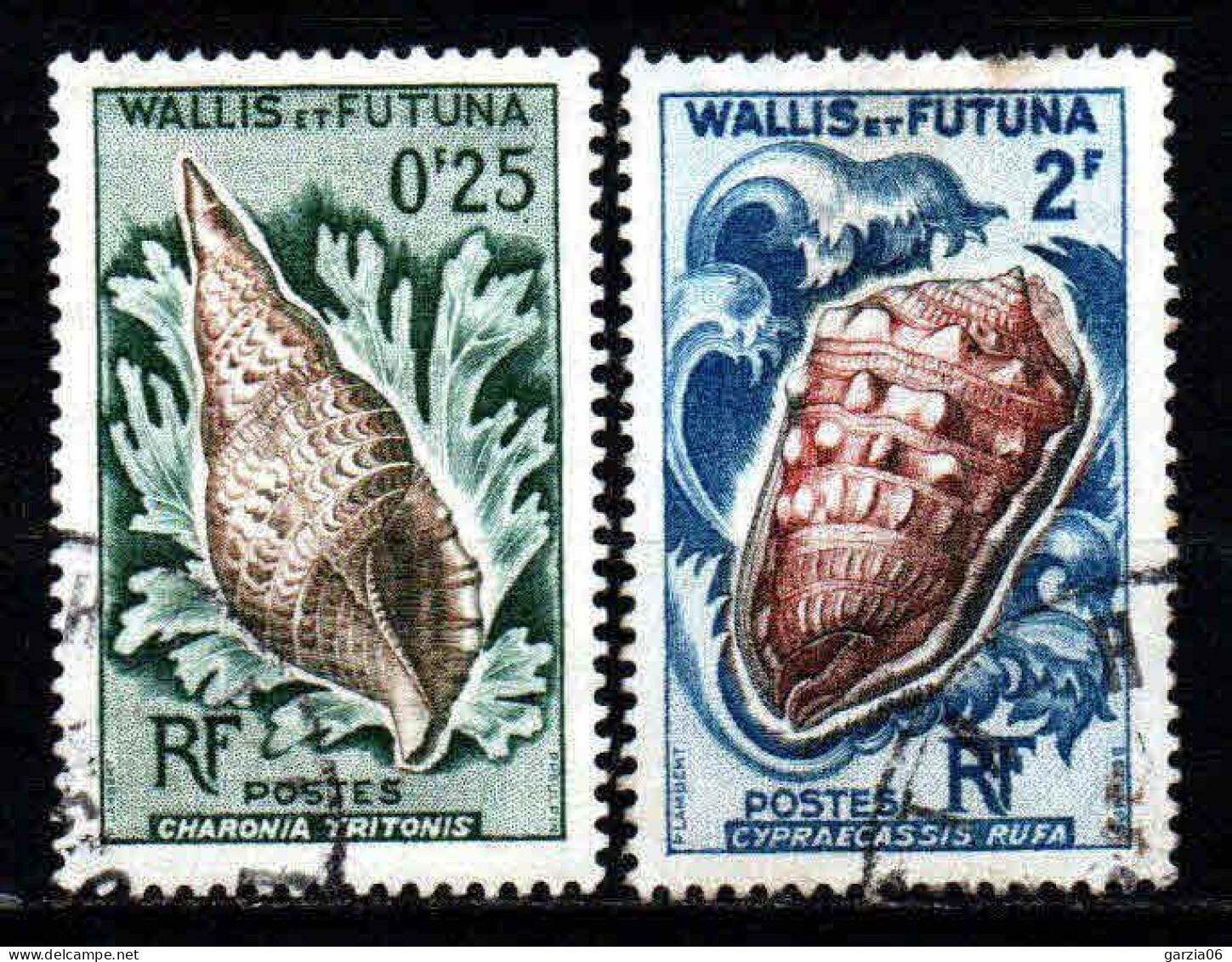 Wallis Et Futuna  - 1962  -  Coquillages  - N° 162/164  - Oblit - Used - Oblitérés