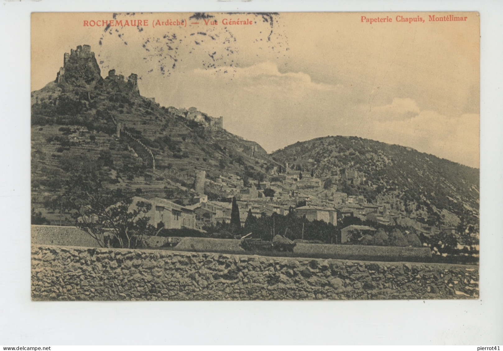 ROCHEMAURE - Vue Générale - Rochemaure