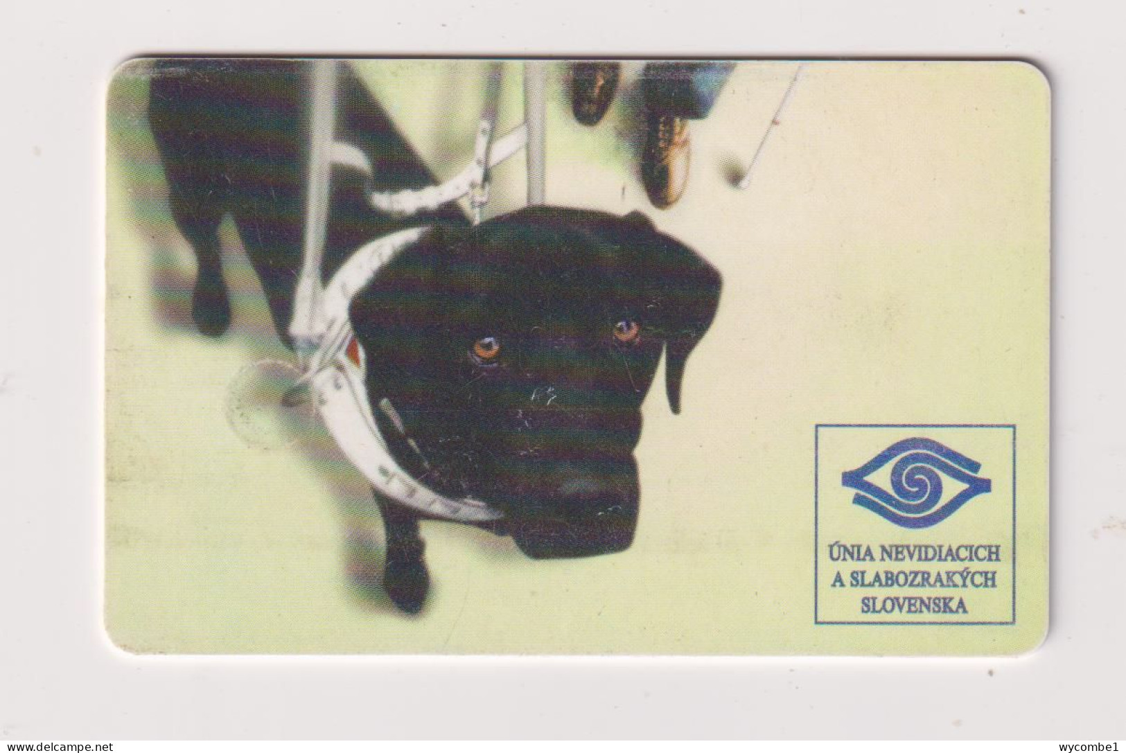 SLOVAKIA  - Guide Dog For The Blind Chip Phonecard - Slovaquie