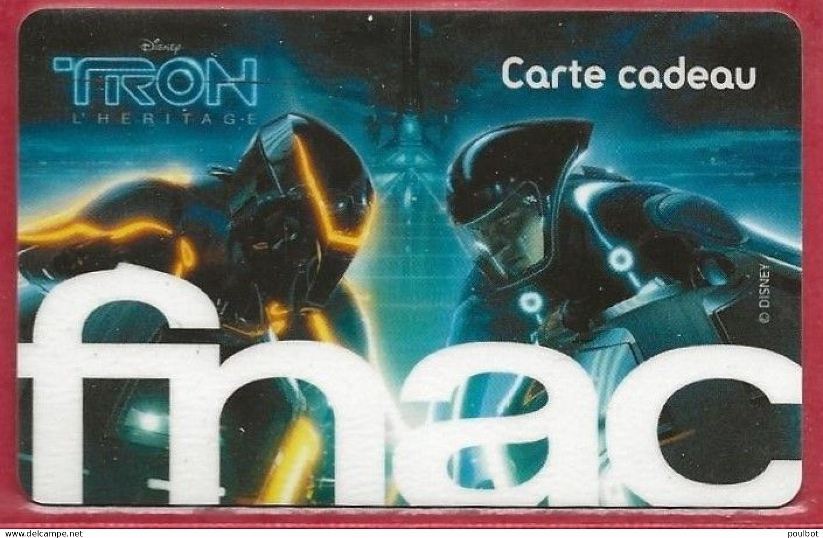 Carte Cadeau FNAC  Tron - Gift And Loyalty Cards