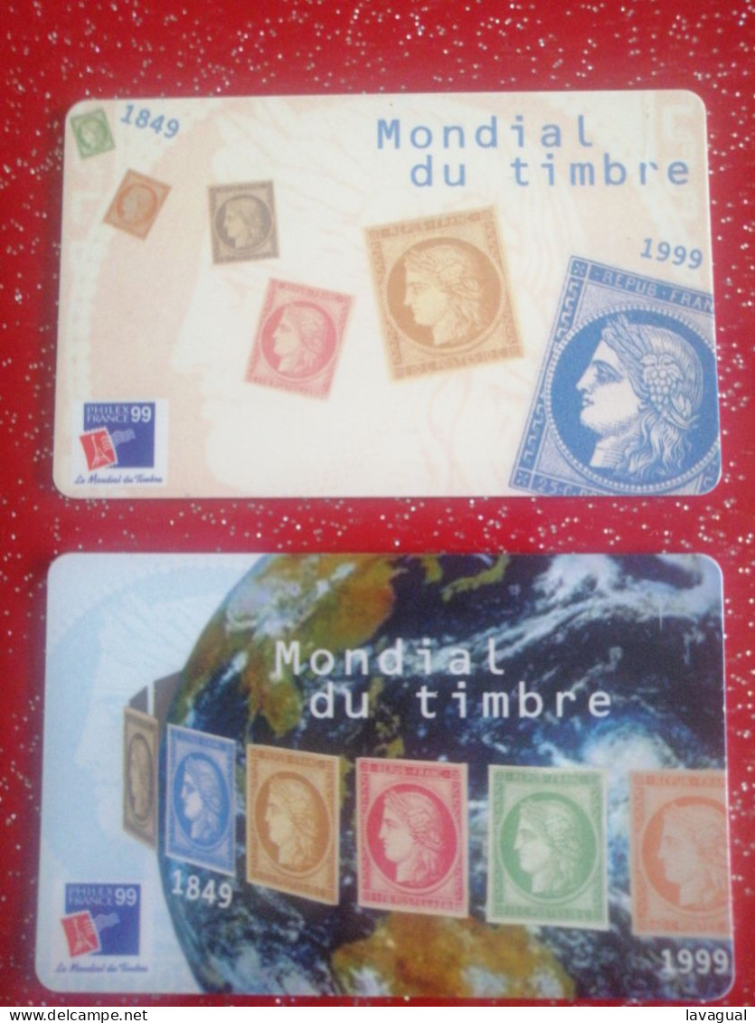 Carte Modeus. Porte Monnaie électronique. Mondial Du Timbre 1999 - Unclassified