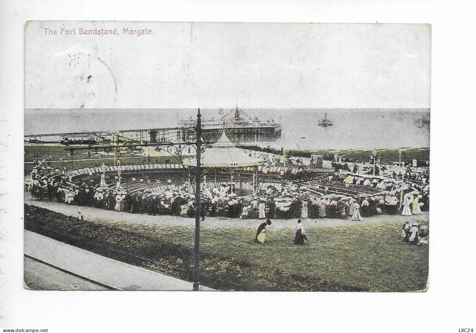 MARGATE. THE FORT BANDSTAND. NEWGATE GAP. - Margate