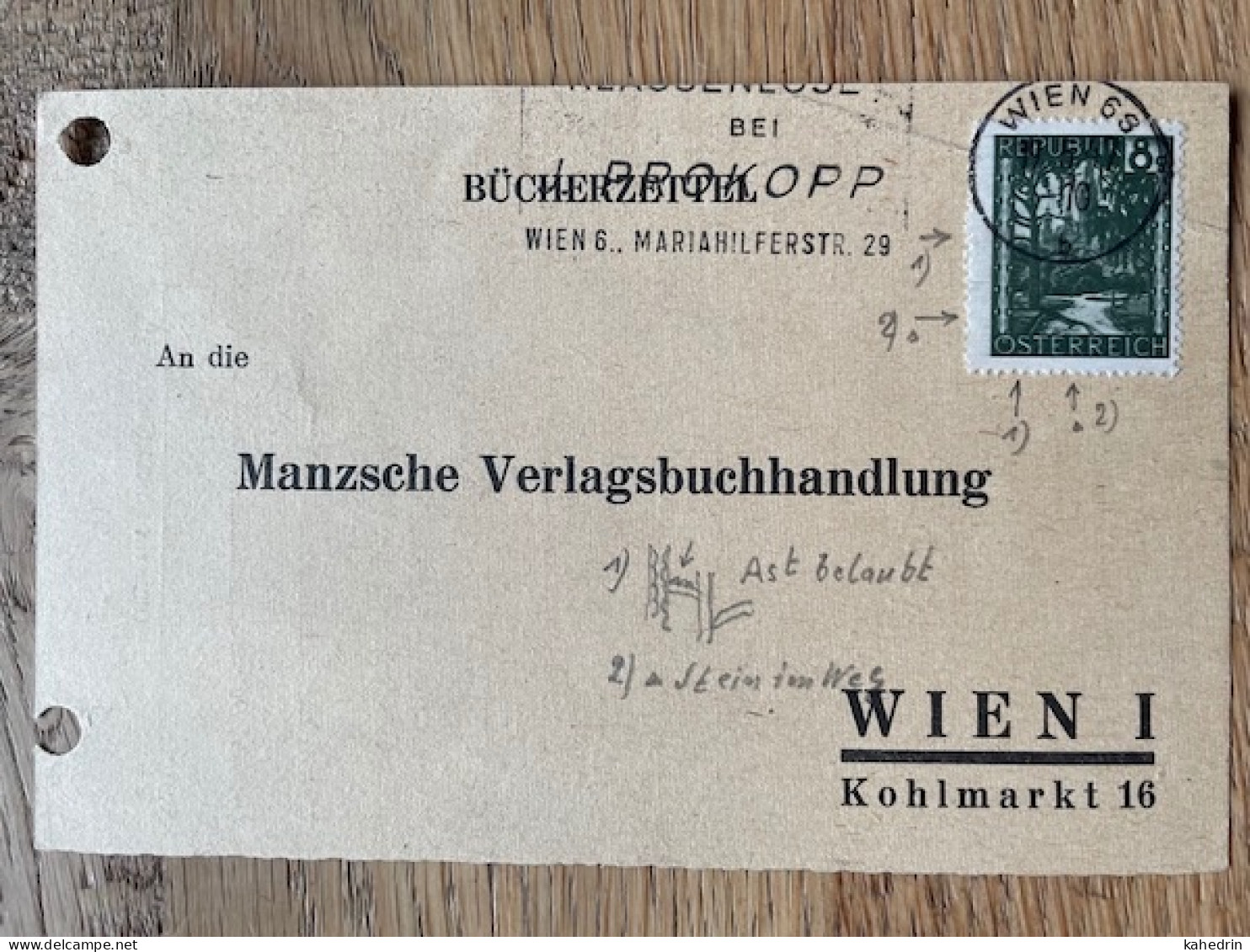 Österreich / Austria 1947, Plattenfehler / Druckzufälligkeit Mi. # 744, Bitte Lesen! - Errors & Oddities