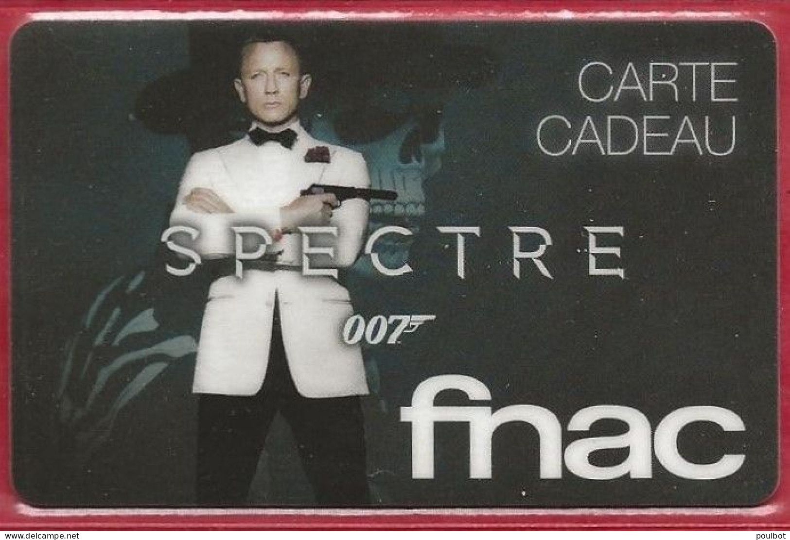 Carte Cadeau FNAC  Spectre 007 - Tarjetas De Fidelización Y De Regalo