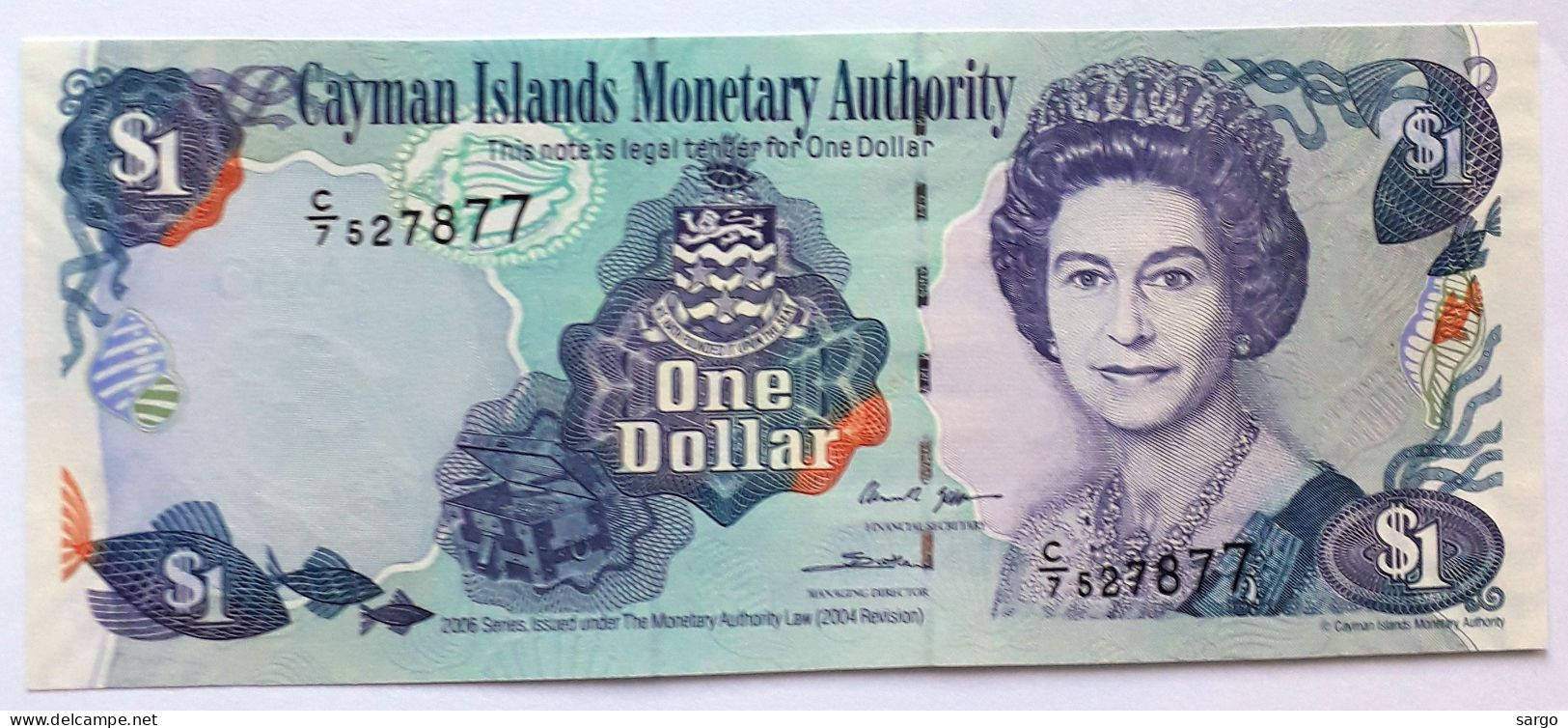 CAYMAN ISLANDS - 1 DOLLAR - P 33  (2006) - UNC - BANKNOTES - PAPER MONEY - CARTAMONETA - - Kaaimaneilanden