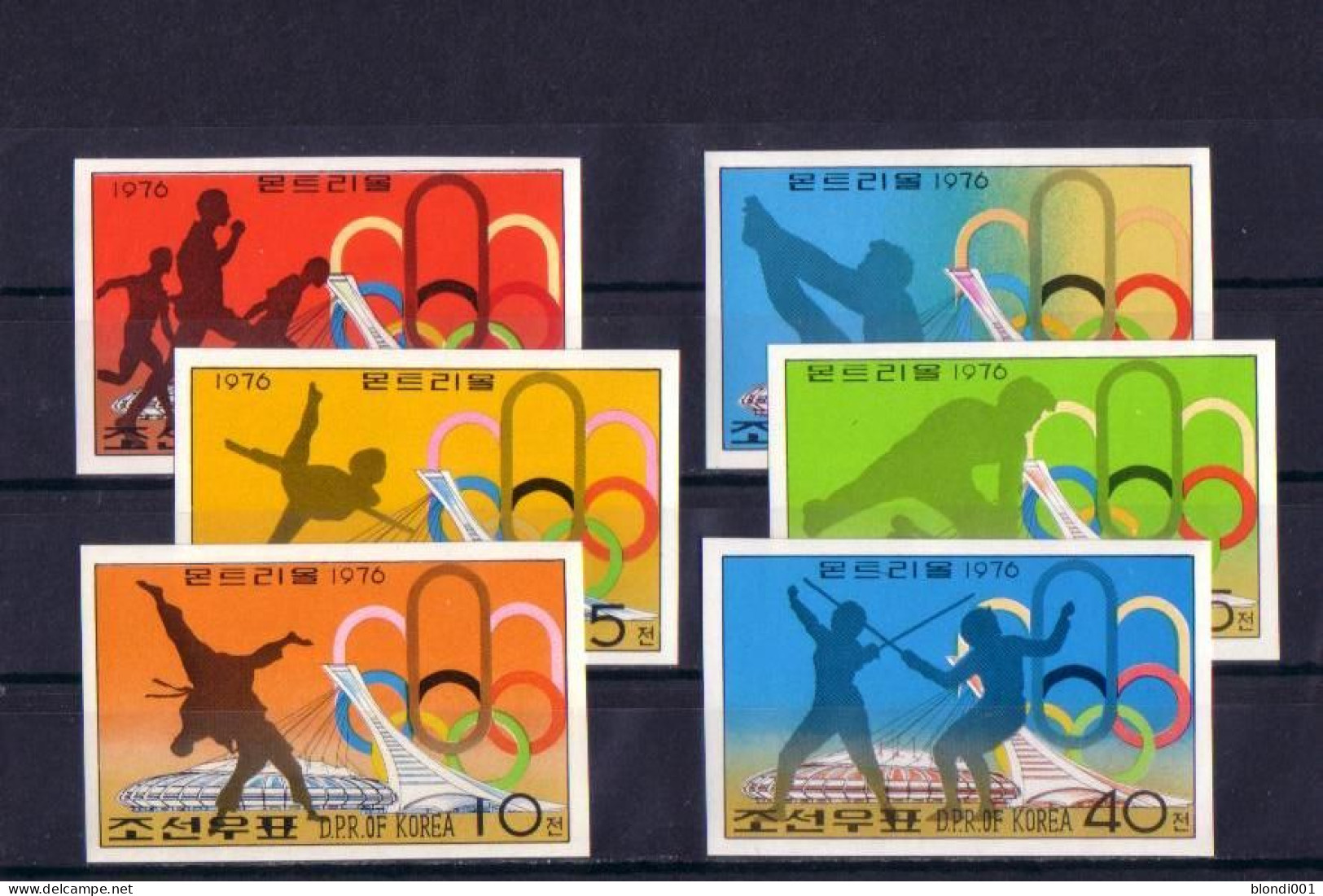 Olympics 1976 - Judo - Fencing - KOREA - Set Imp. MNH - Verano 1976: Montréal