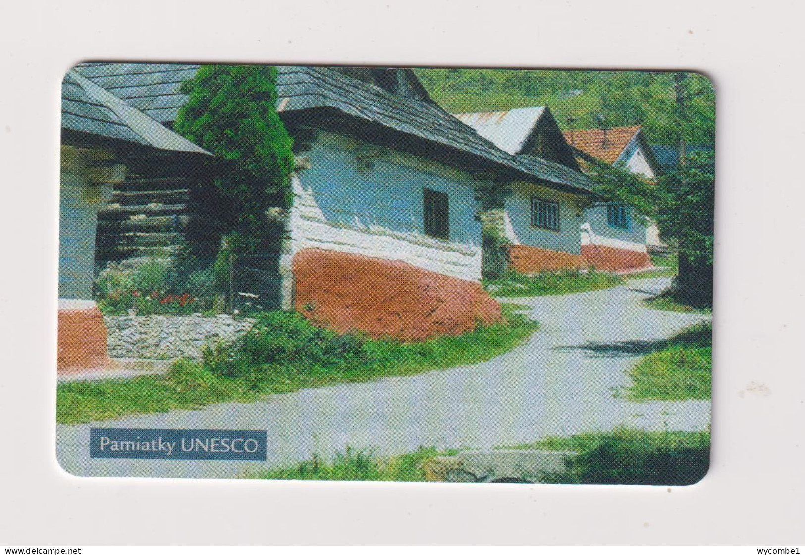 SLOVAKIA  - UNESCO Heritage Site Chip Phonecard - Slovacchia