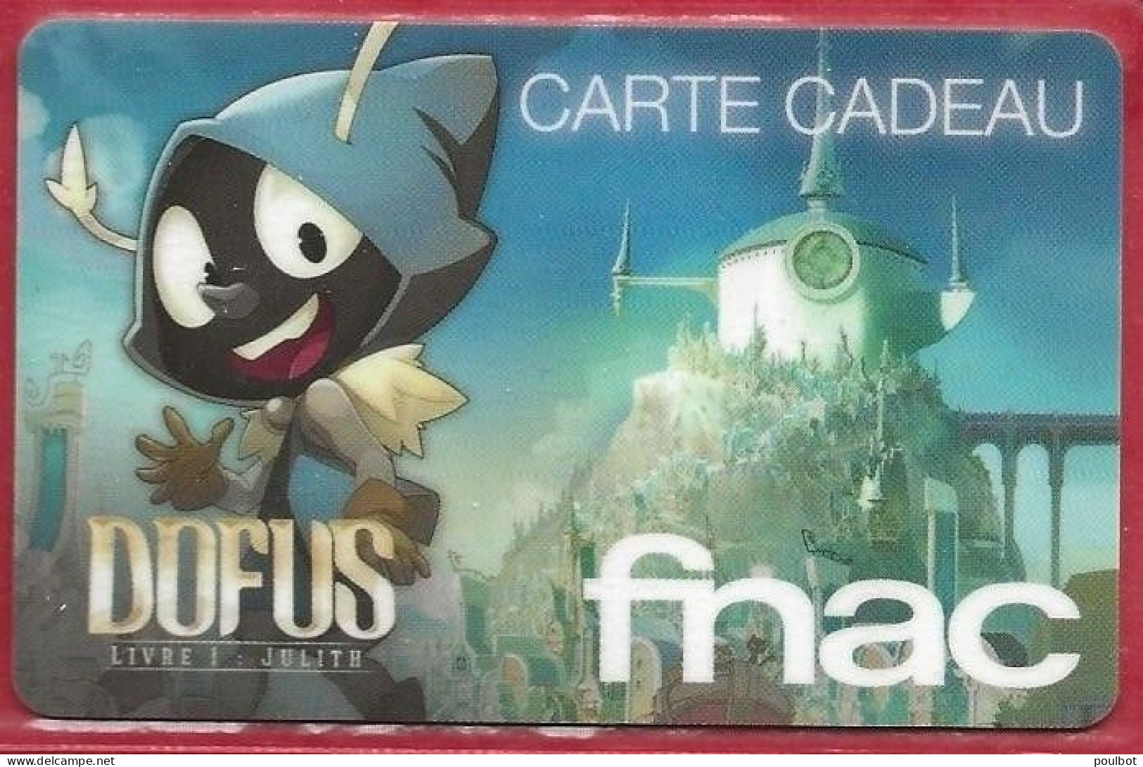 Carte Cadeau FNAC Dofus - Tarjetas De Fidelización Y De Regalo
