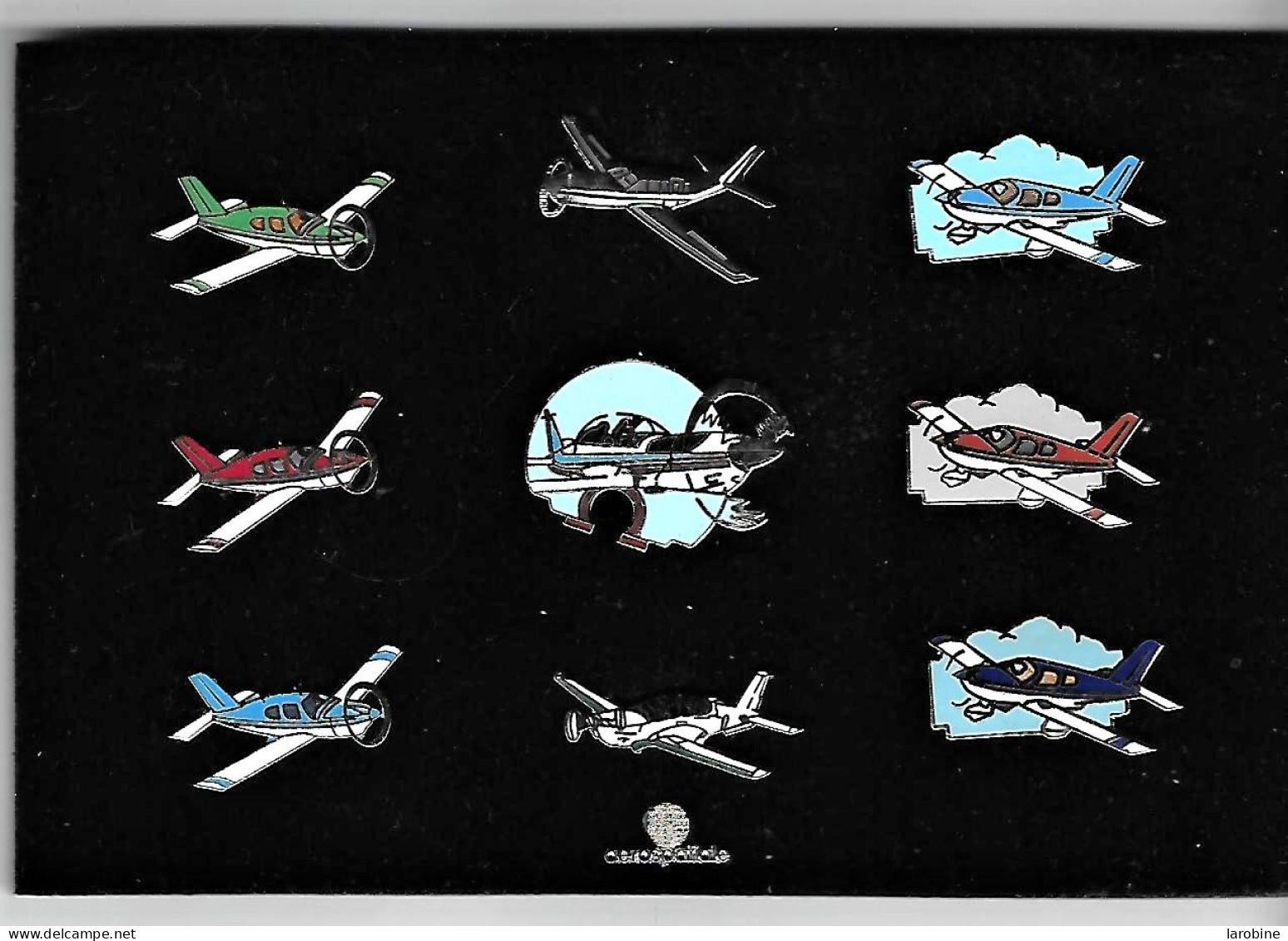 @@ Avion, Planeur Coffret Bleu De 9 Avions Aérospatiale + Logo EGF @@avi6 - Avions