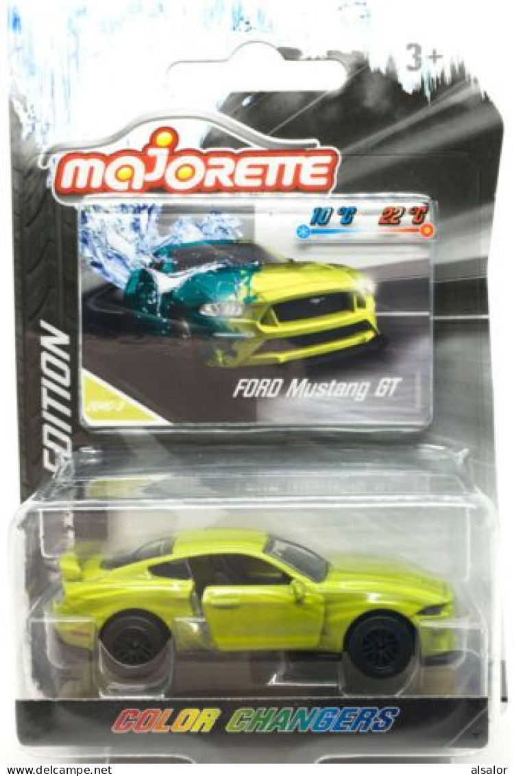 FORD MUSTANG GT COLRS CHANGER LIMITED EDITION SERIES 6  MAJORETTE - Majorette