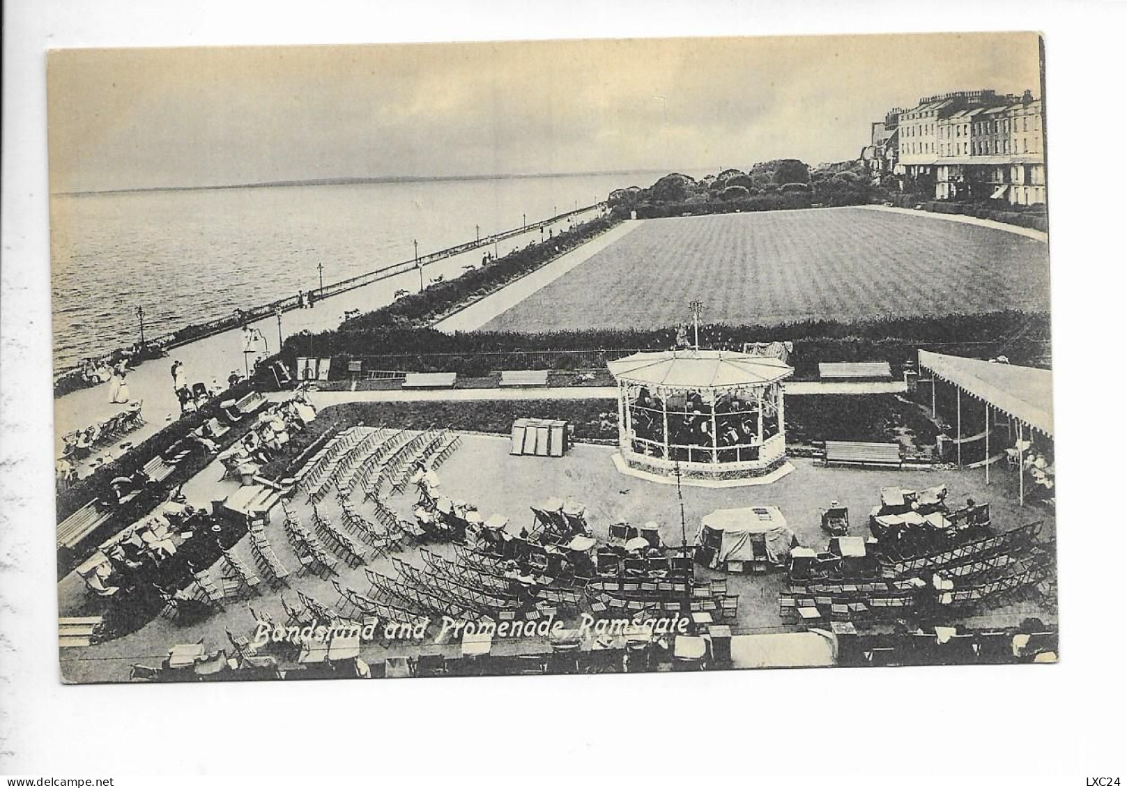 RAMSGATE. BANDSTAND AND PROMENADE. - Ramsgate