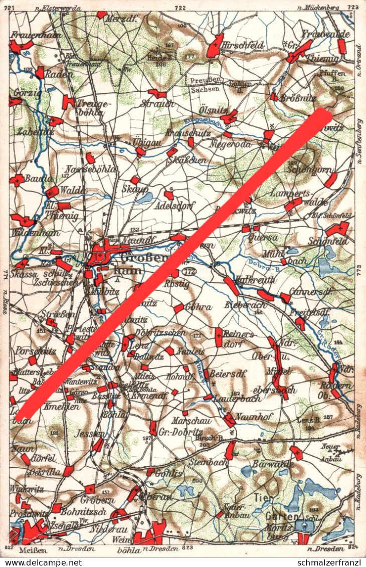 Wona Hauschting AK 772 Grossenhain Weinböhla Niederau Meissen Priestewitz Frauenhain Zabeltitz Lampertswalde Böhla Raden - Grossenhain
