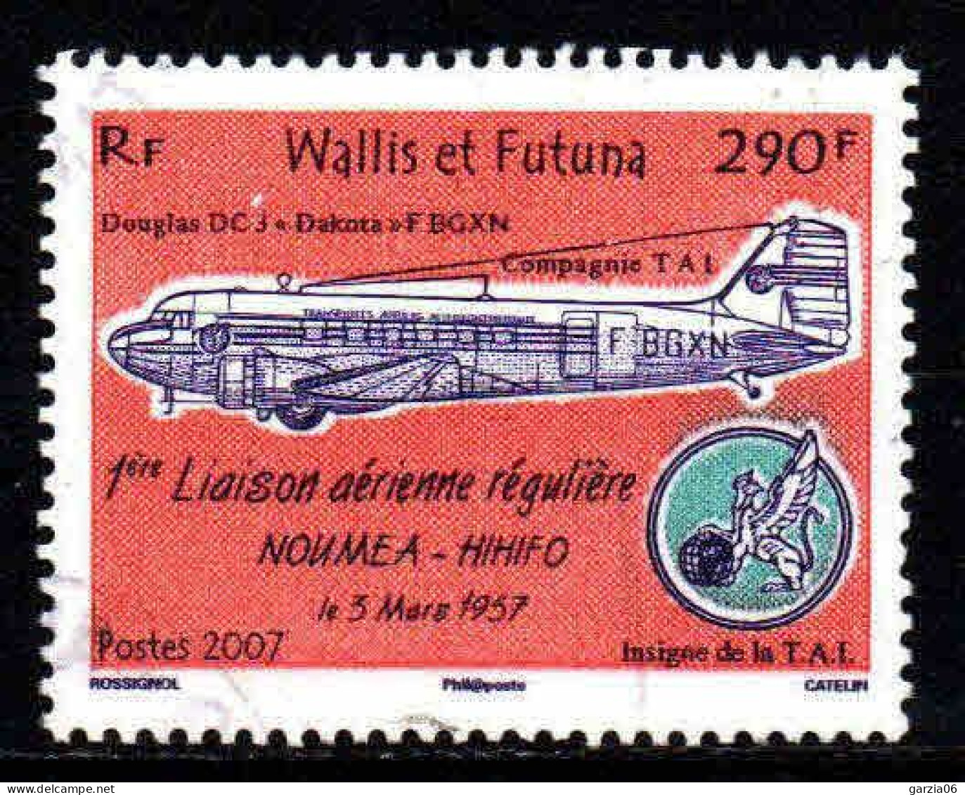 Wallis Et Futuna - 2007  - Liaison Aérienne- N° 676  - Oblit - Used - Oblitérés