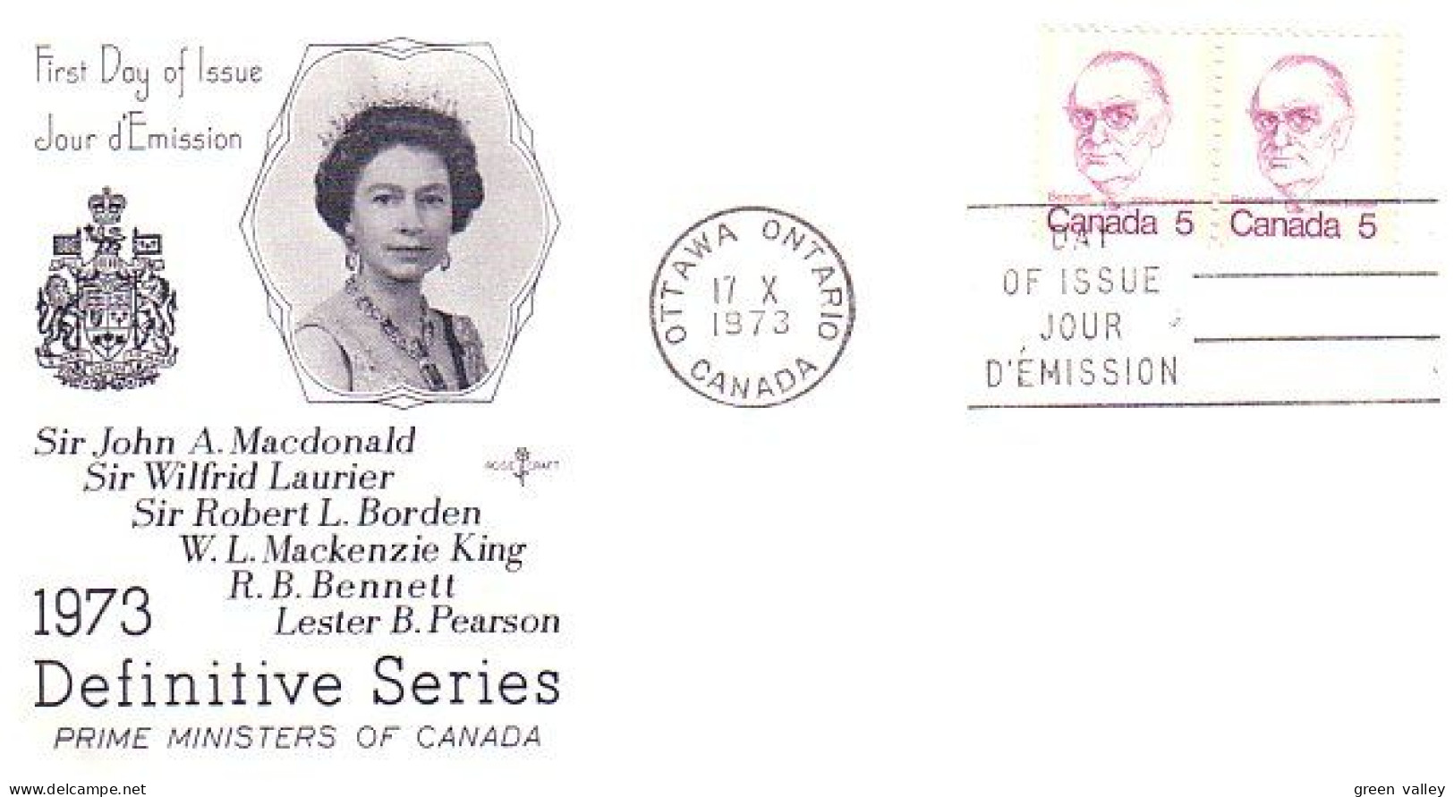 Canada R.B. Bennett FDC ( A70 966) - 1971-1980