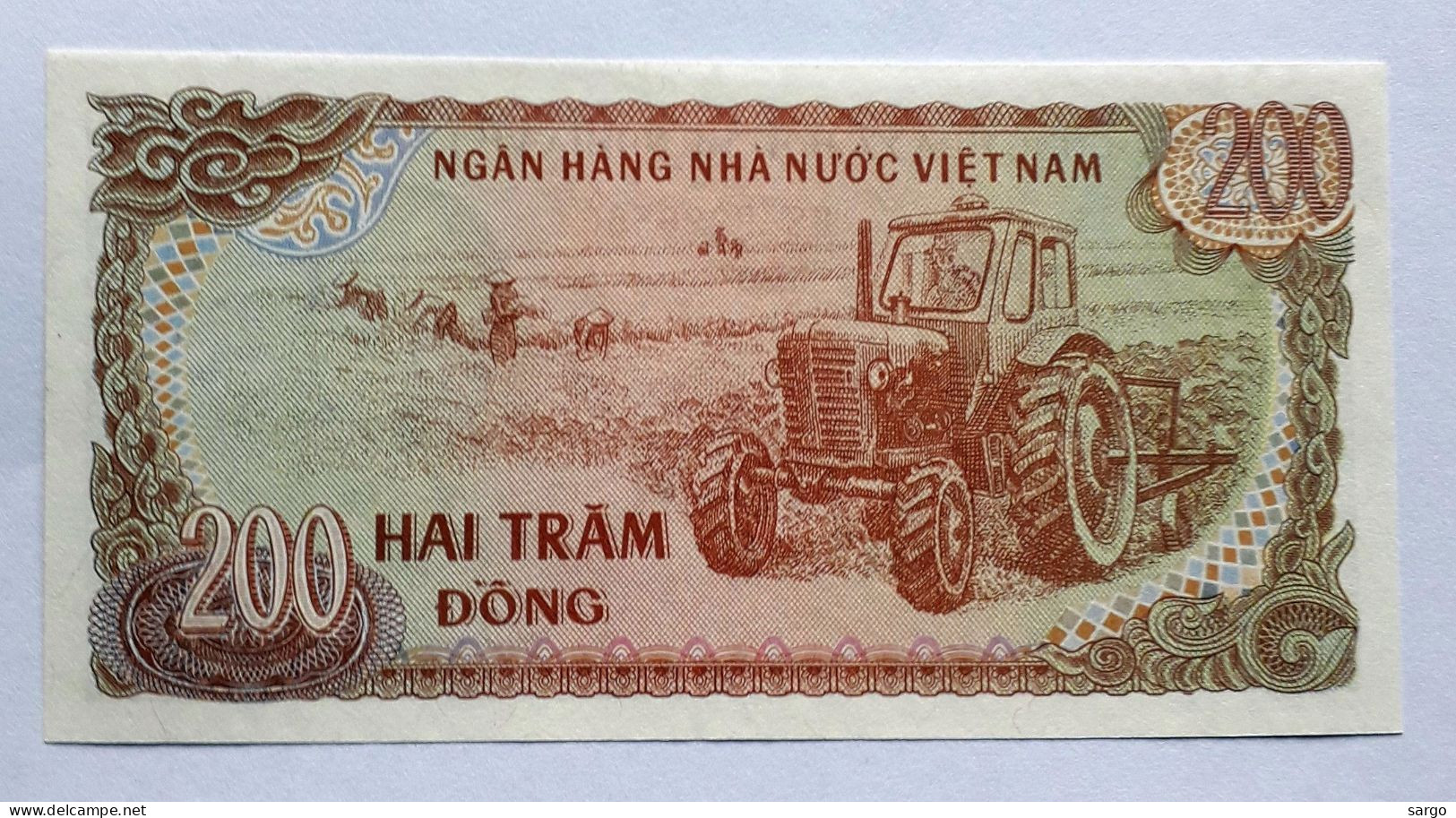 VIETNAM - 200 DONG - P 100  (1987) - UNC - BANKNOTES - PAPER MONEY - CARTAMONETA - - Viêt-Nam