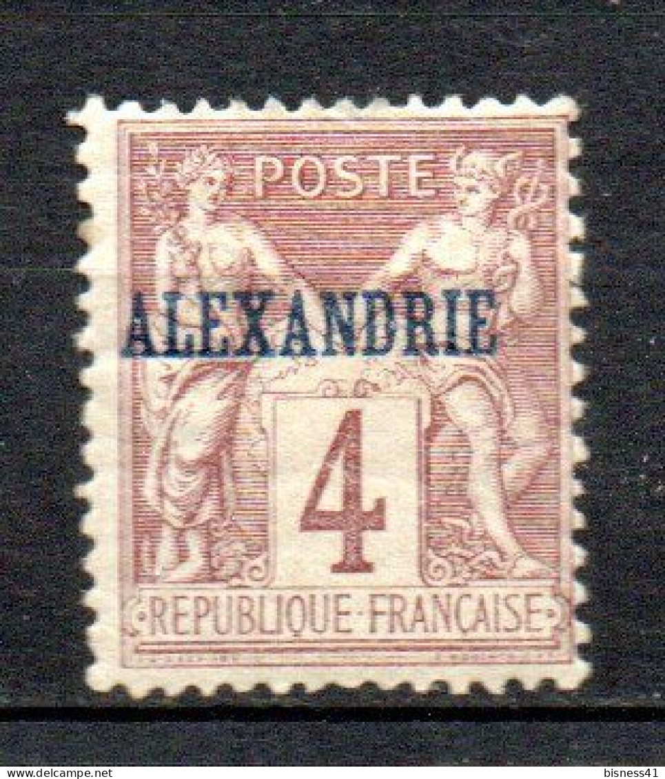 Col41 Colonies Alexandrie N° 4 Neuf X MH Cote  6,00 € - Unused Stamps